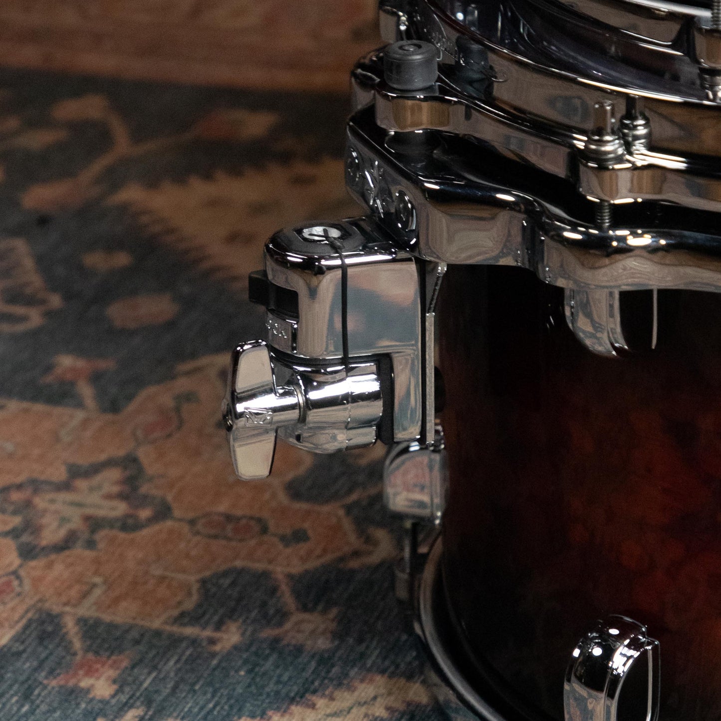Tama Starclassic Bubinga 4-Piece Shell Pack - Volcanic Red Burst
