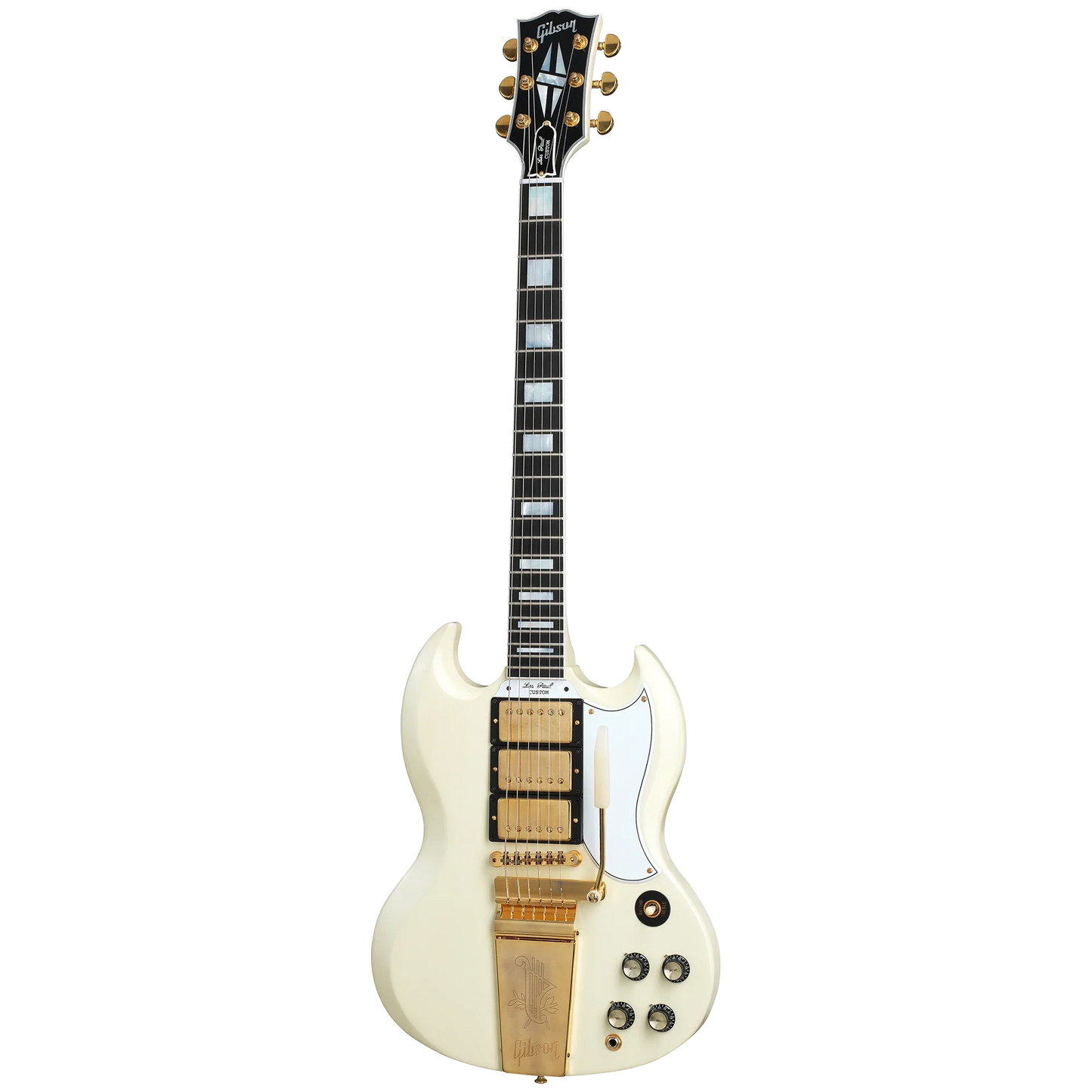 Gibson Custom 1963 Les Paul SG Custom Reissue, VOS, Classic White