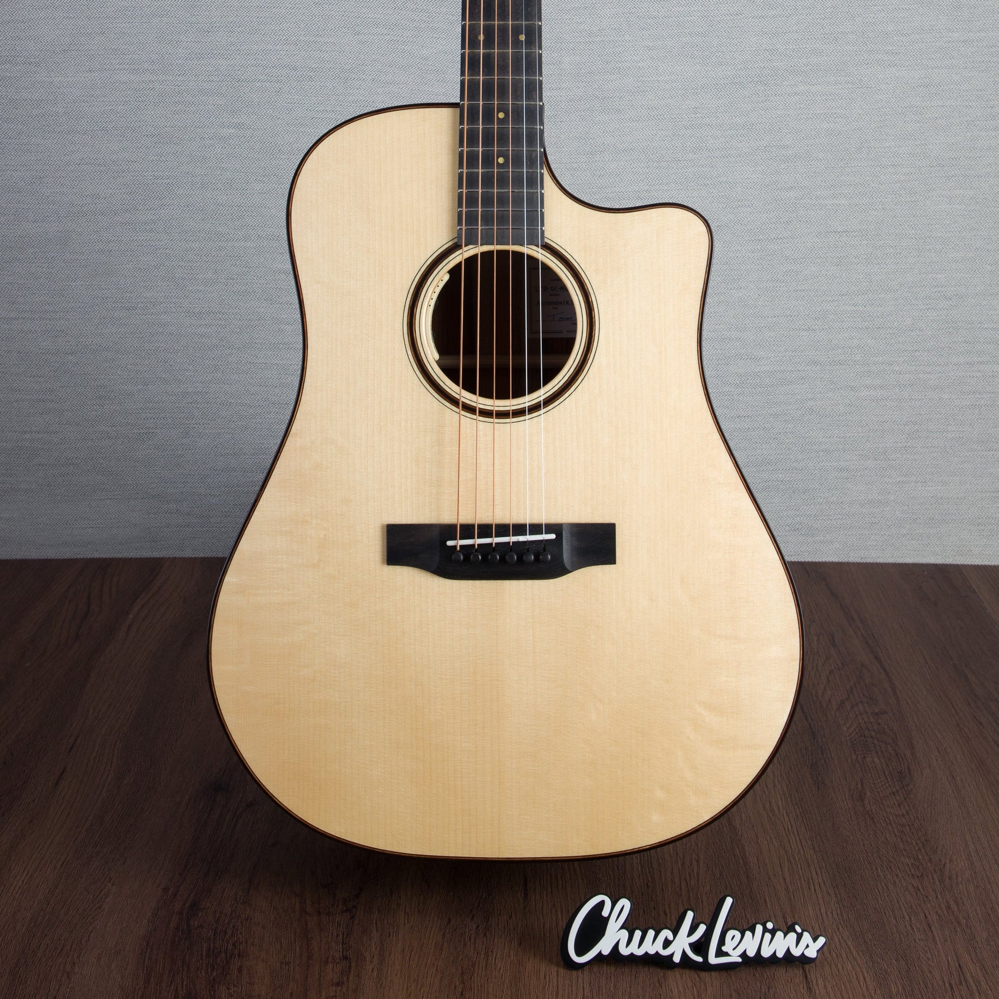 Bedell Limited Edition Dreadnought Cutaway Acoustic Electric Guitar - Cocobolo and Adirondack Spruce - Natural