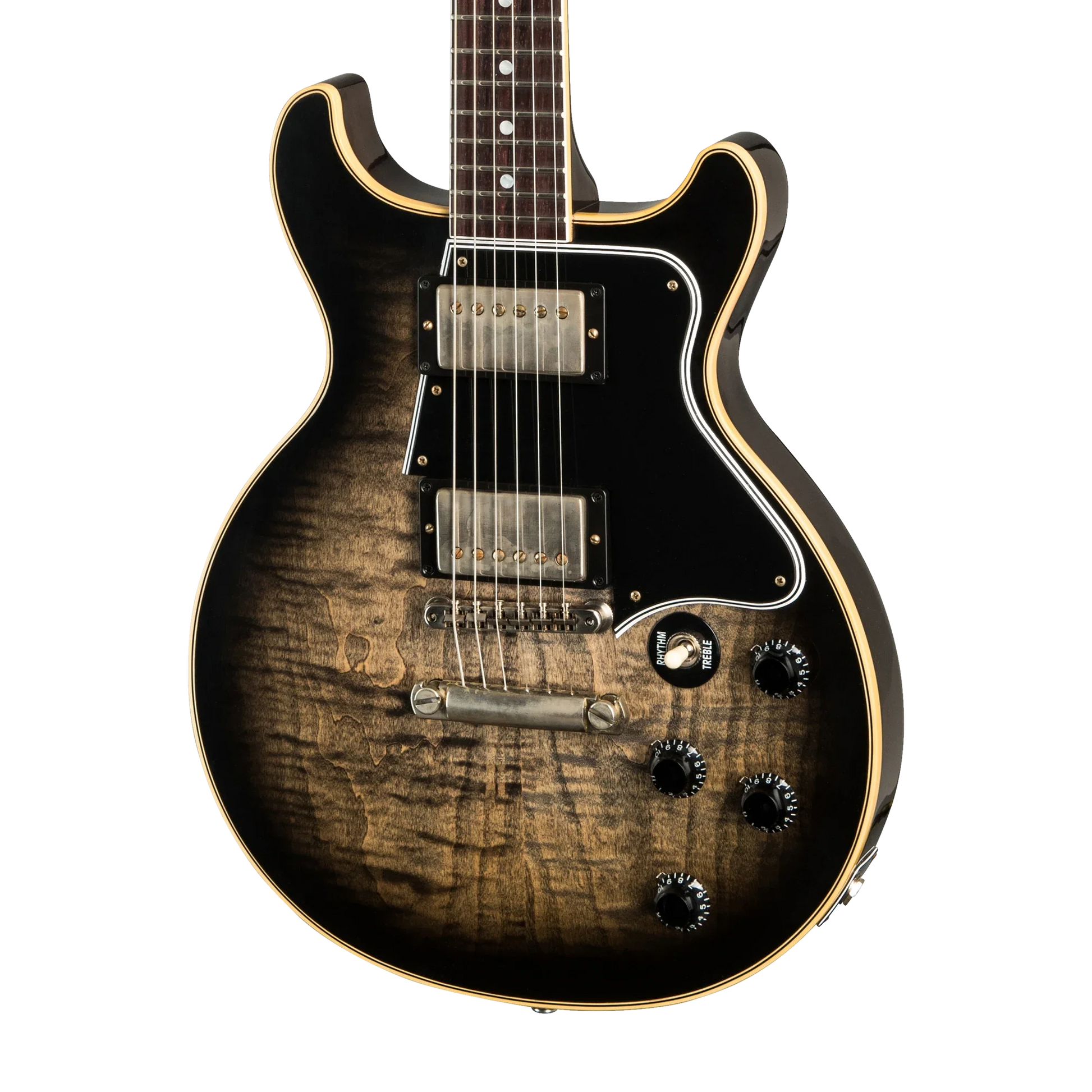 Gibson Custom Les Paul Special Double Cut Figured, VOS, Cobra Burst