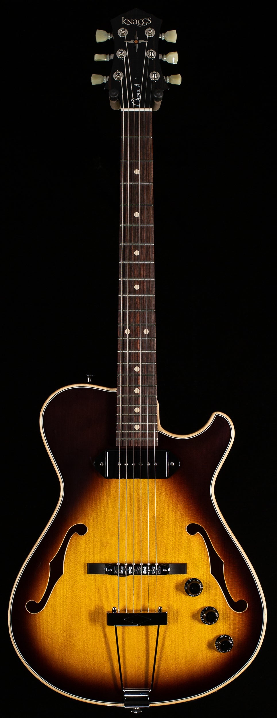Knaggs Influence Chena A BlackBurst Spruce Top (389)