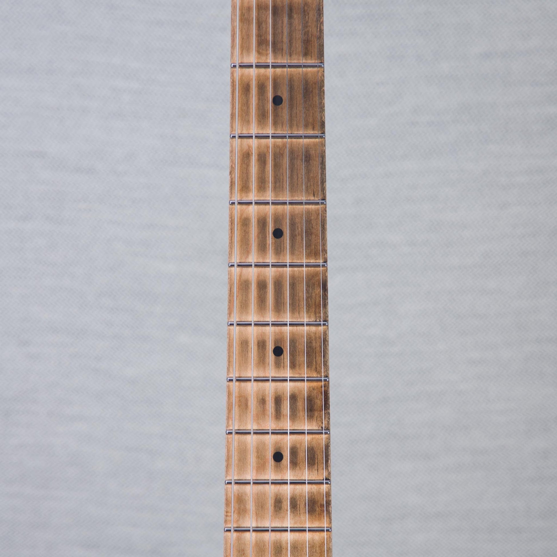 EVH Custom Shop Special Edition Wolfgang Stripes Electric Guitar - White/Black Stripes - #WG17613A