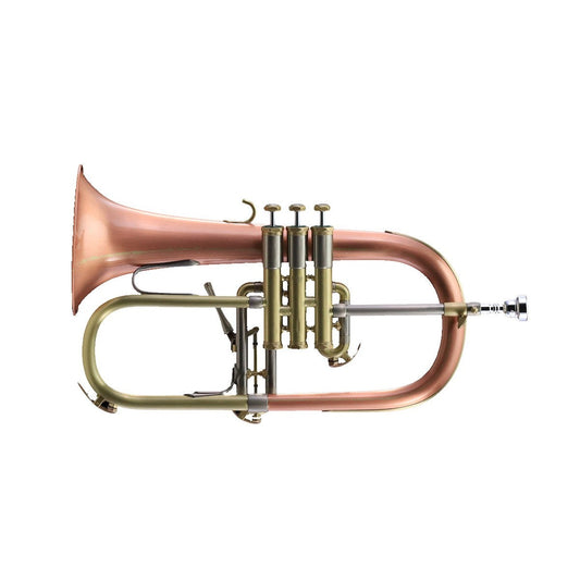 Schilke 1041-FLC Copper Bell Bb Flugelhorn - Brushed Lacquer