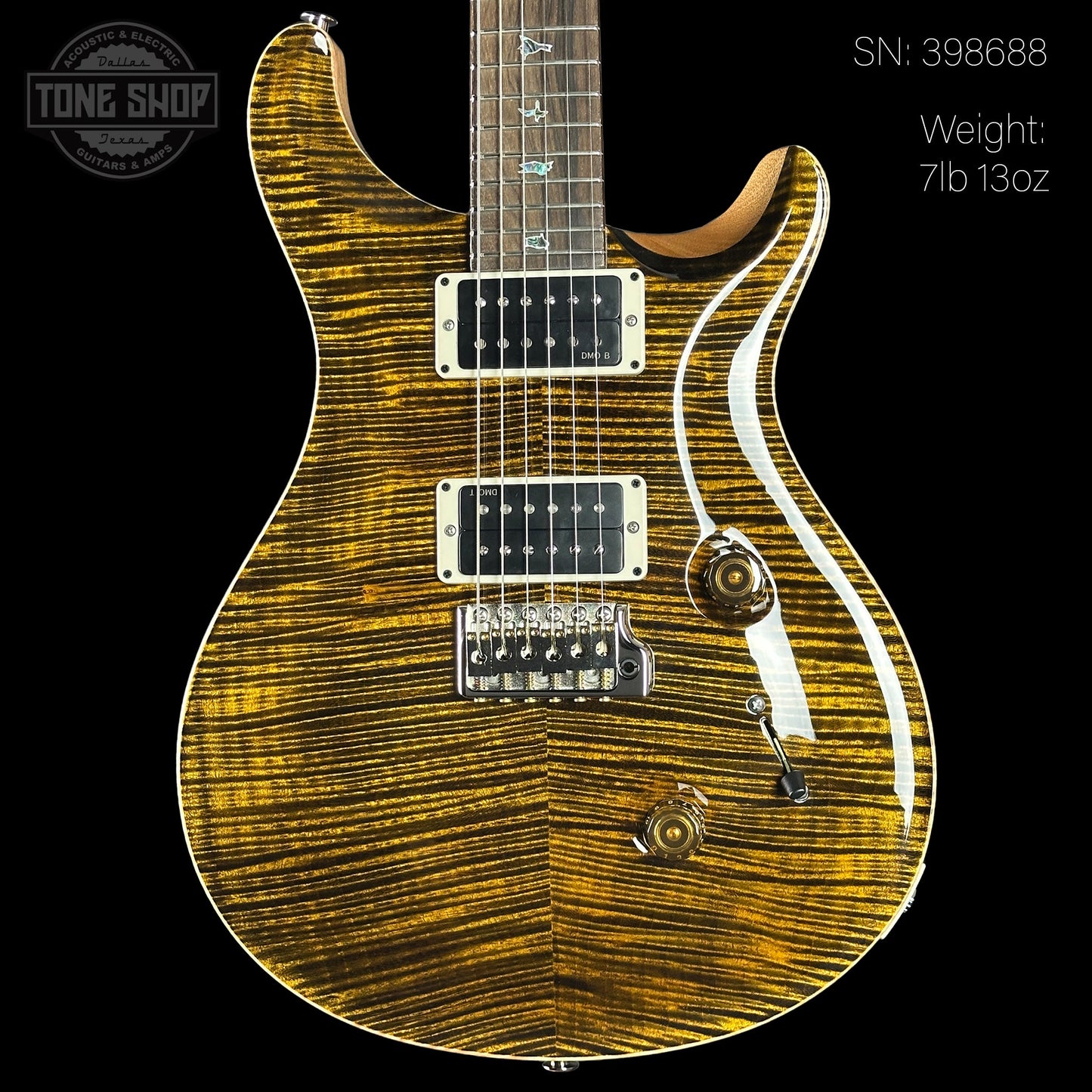 PRS 40th Anniversary Custom 24 Limited Edition Tiger Eye w/case