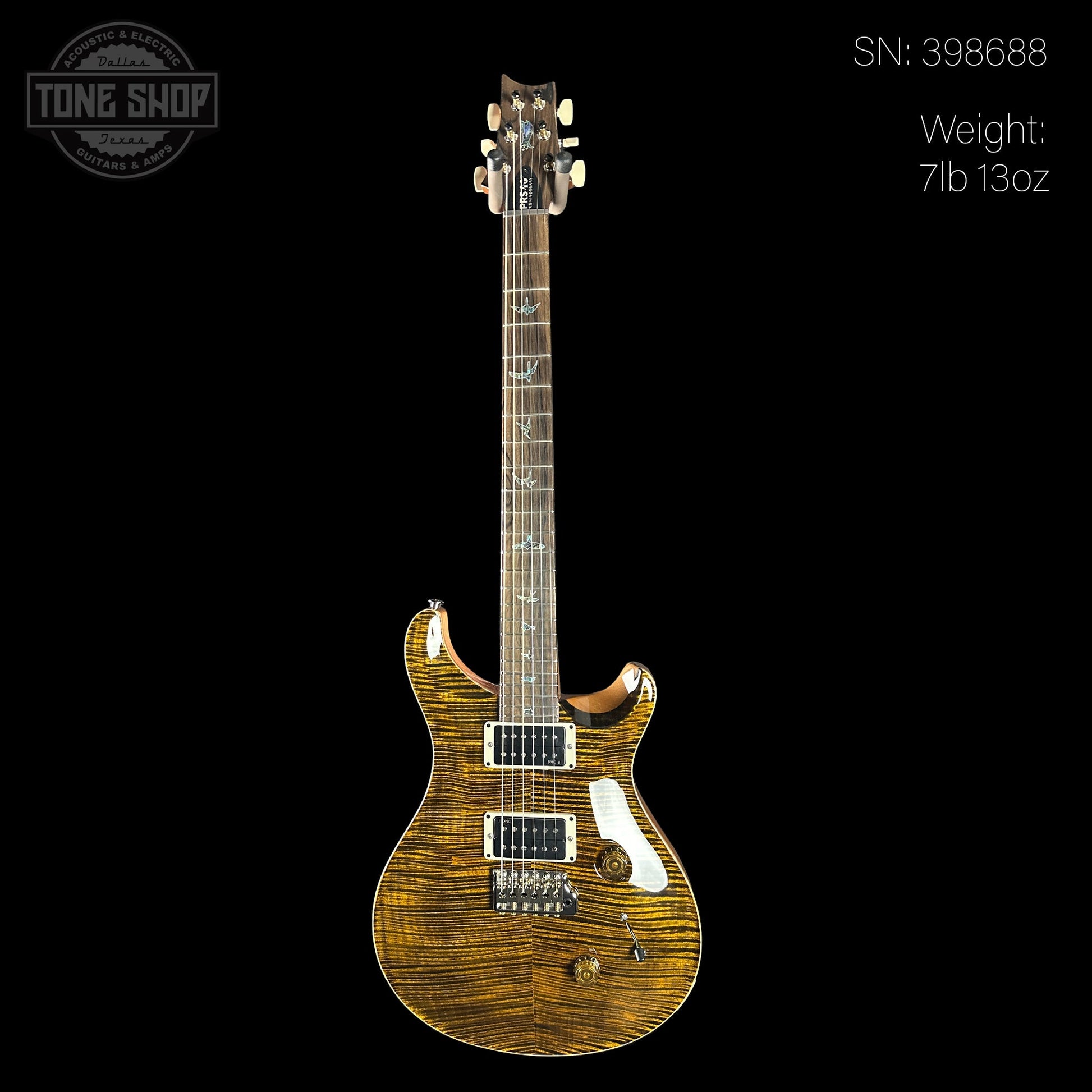 PRS 40th Anniversary Custom 24 Limited Edition Tiger Eye w/case