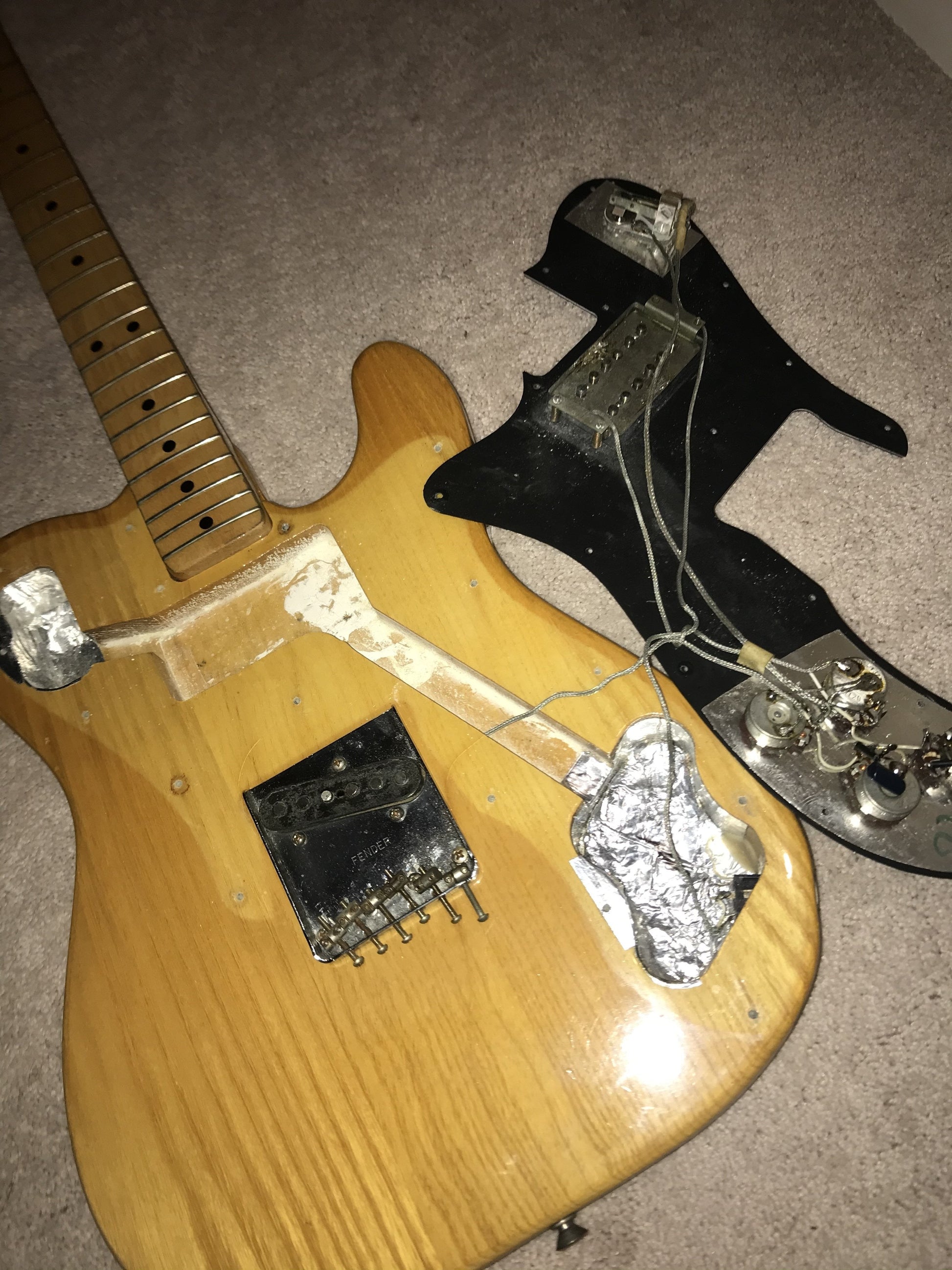 1976 Fender Telecaster Custom in Natural - 100% Original, Lightweight Tele, Keith Richards, 1970's