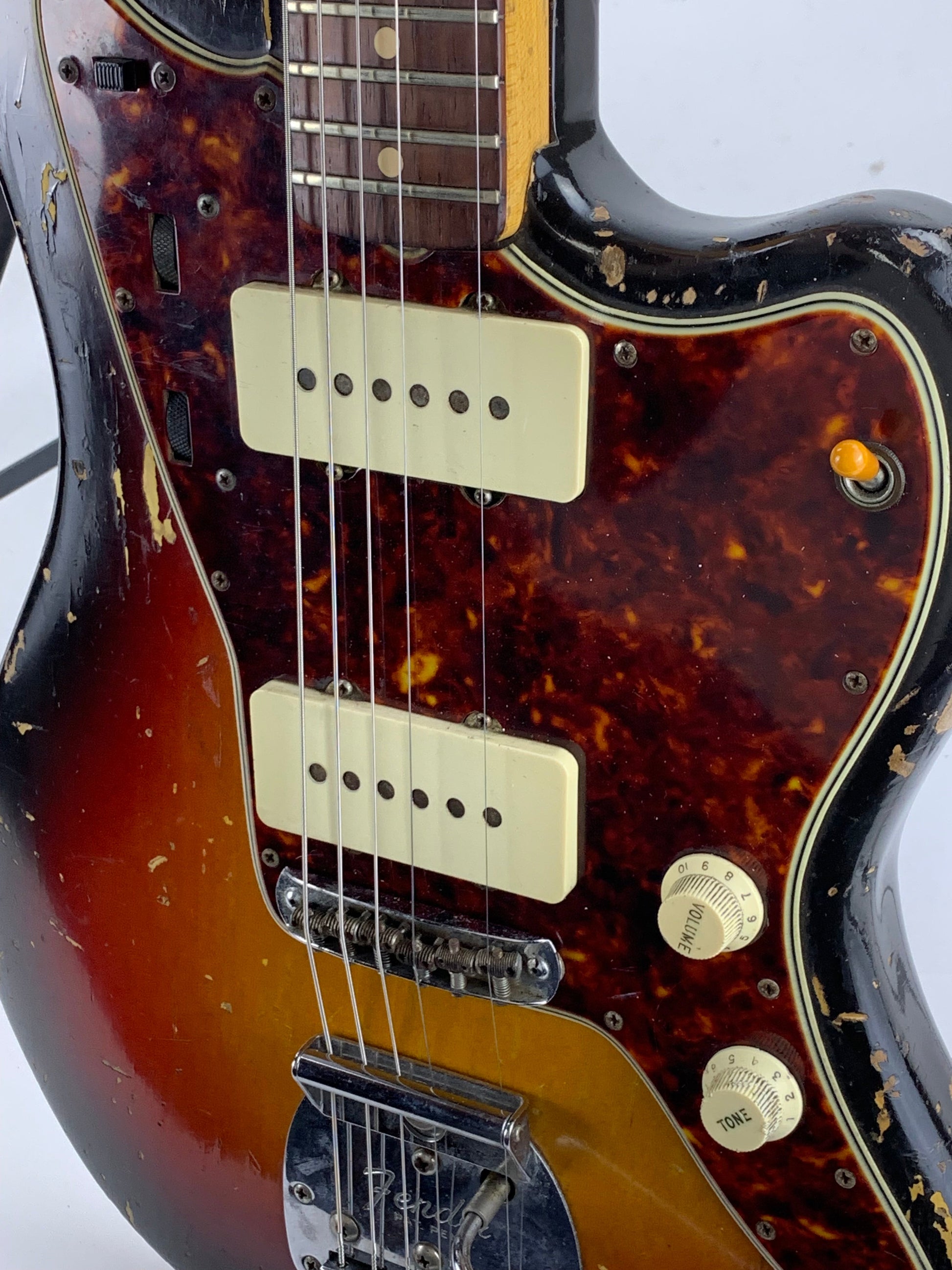 1961 Fender Jazzmaster | Original Vintage Guitar, Slab-Board, Sunburst!