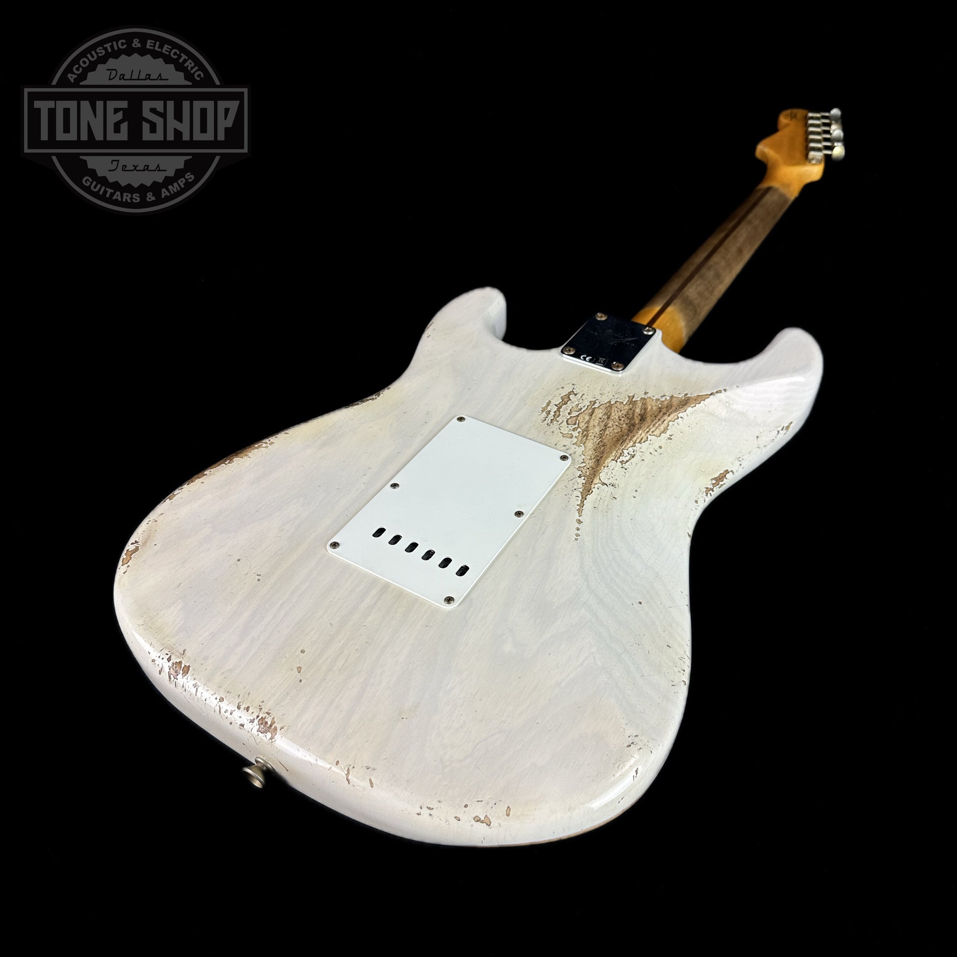 Fender Custom Shop Time Machine '57 Strat Heavy Relic Aged White Blonde w/case
