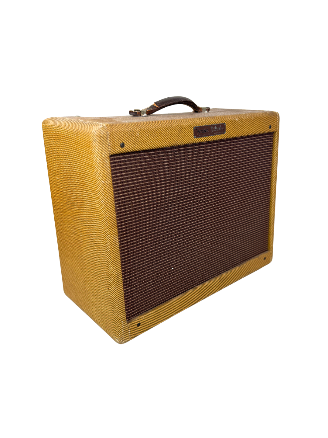 SOLD - Vintage Fender Vibrolux 5F11 Narrow Panel Tweed Combo - USA 1959