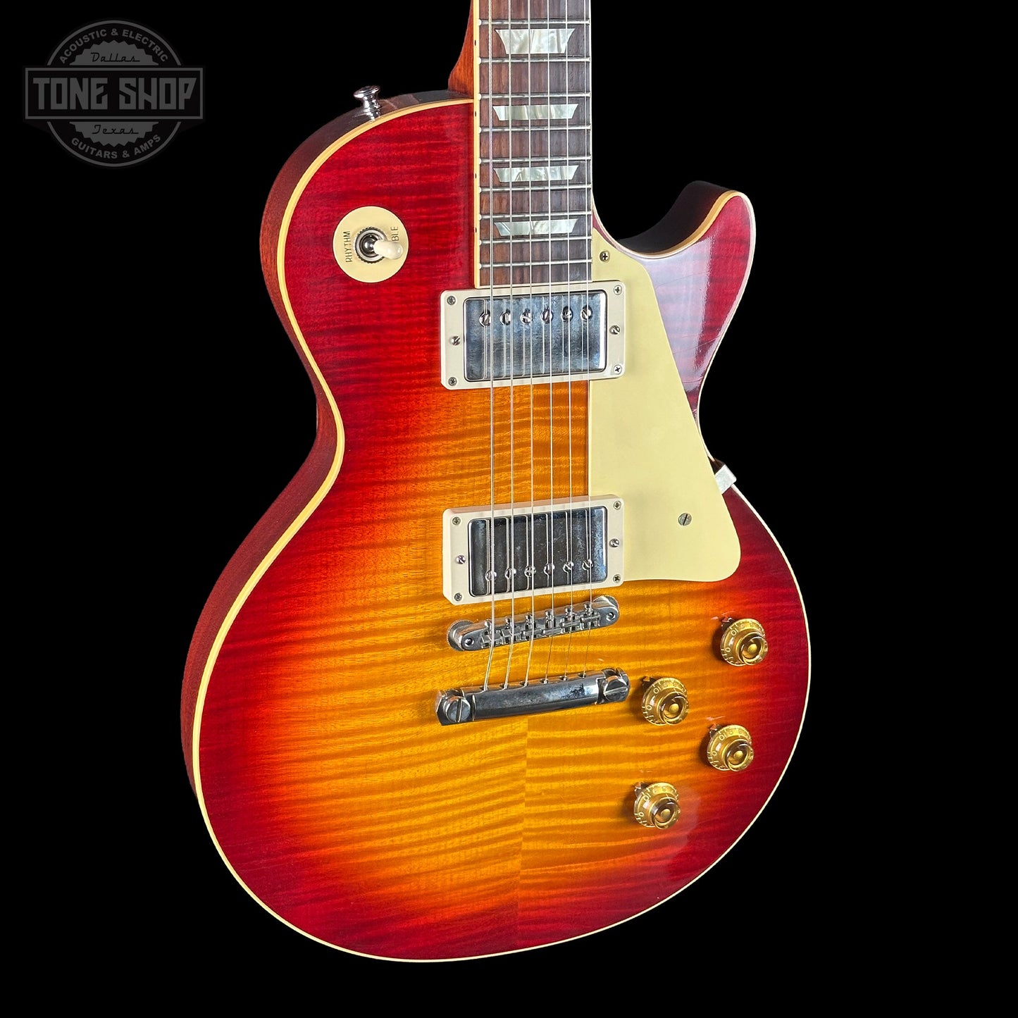 Gibson Custom Dealer Select 1959 Les Paul Chambered Factory Burst Ultra Light Aged w/case 932420