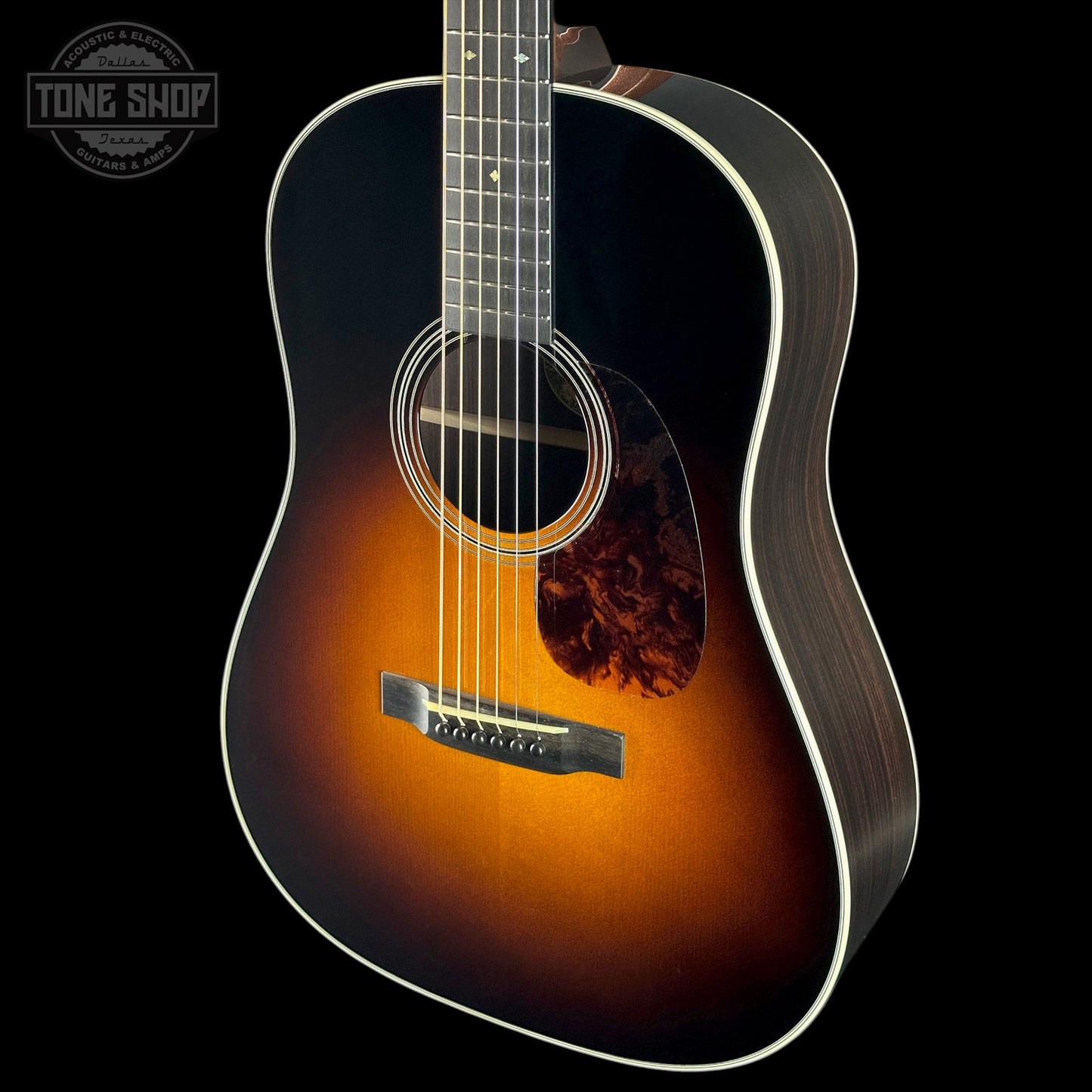 Collings DS2A HC 12-Fret Hill Country Sunburst Adirondack/EIR w/Case 36556