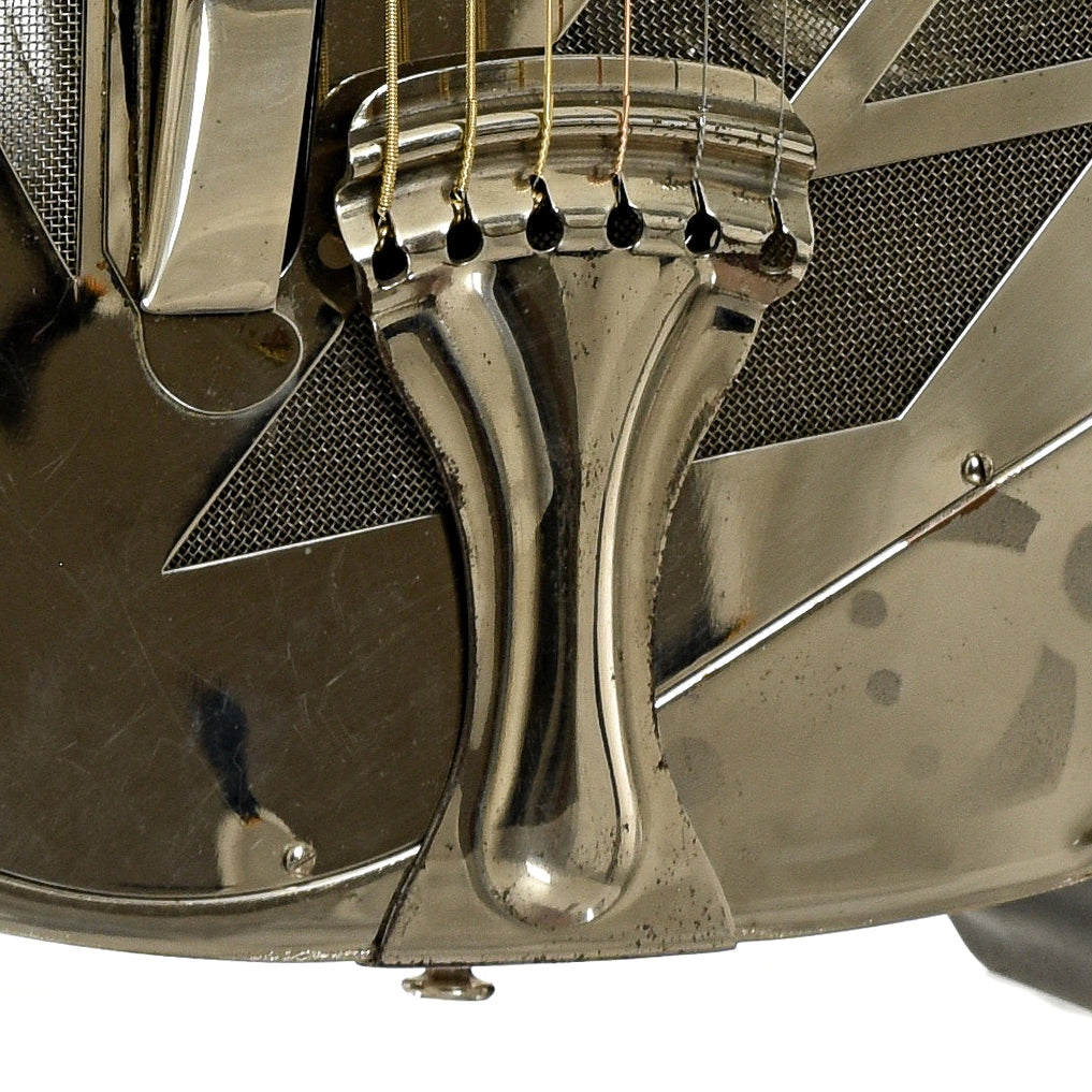 National Tricone Exploding Palm Tree Resonator Guitar (1937)
