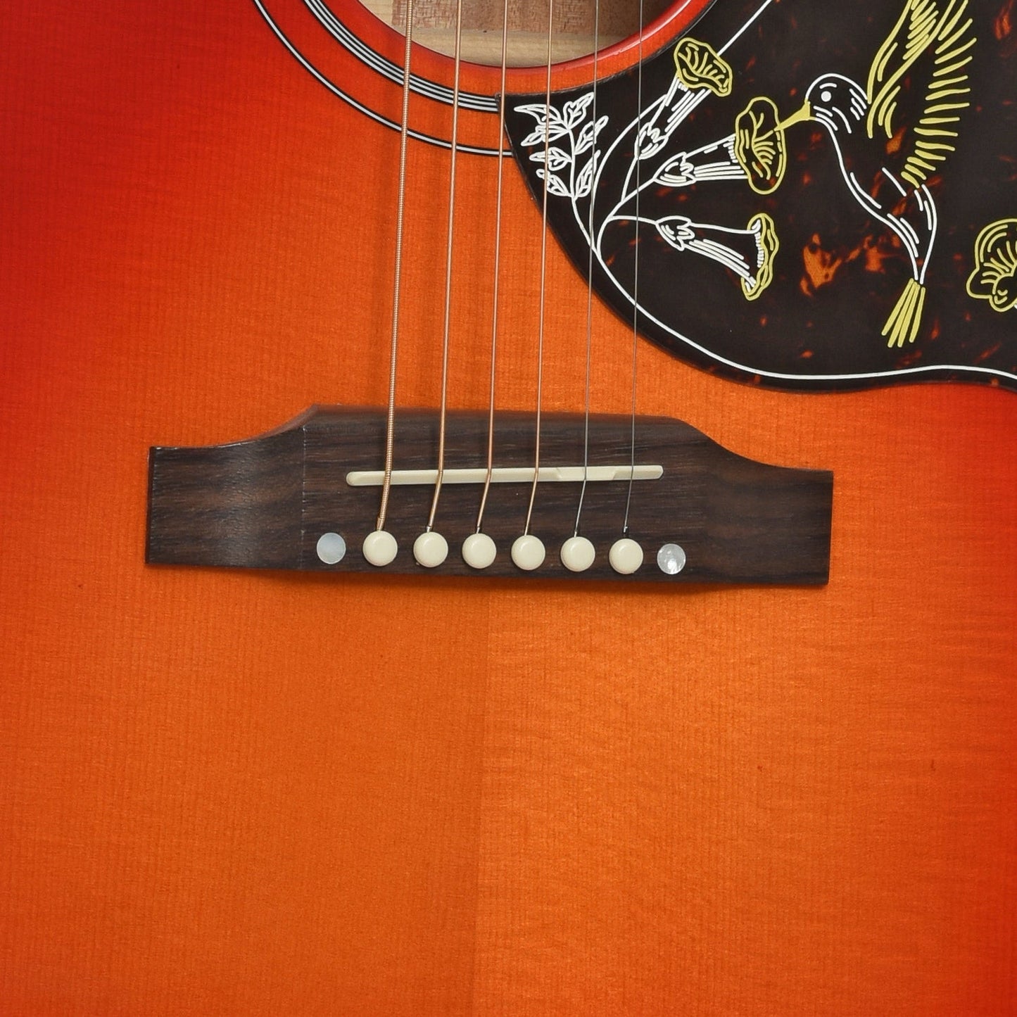 Gibson Hummingbird Standard Acoustic Guitar & Case, Vintage Cherry Sunburst (VTC Pickup)