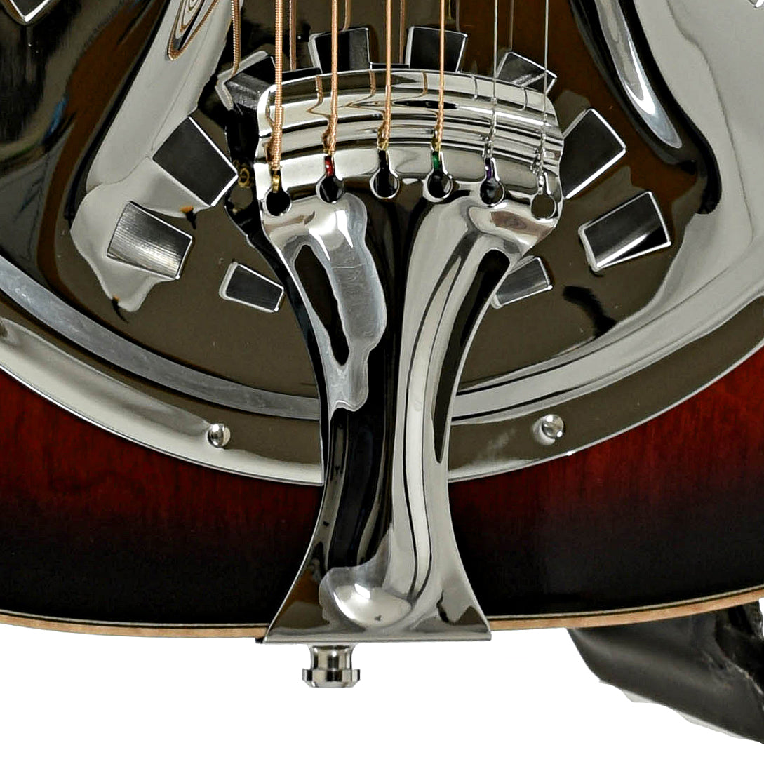 Beard "Mike Auldridge" MA-6 Squareneck Resonator Guitar, Scarlet Sunburst