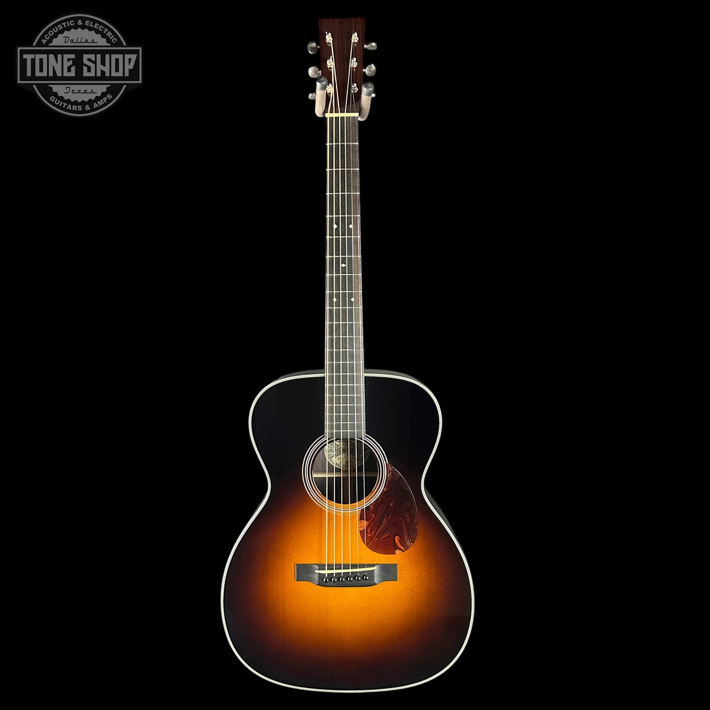 Collings OM2 A HC Hill Country Sunburst Adirondack/East Indian Rosewood w/Case 36442