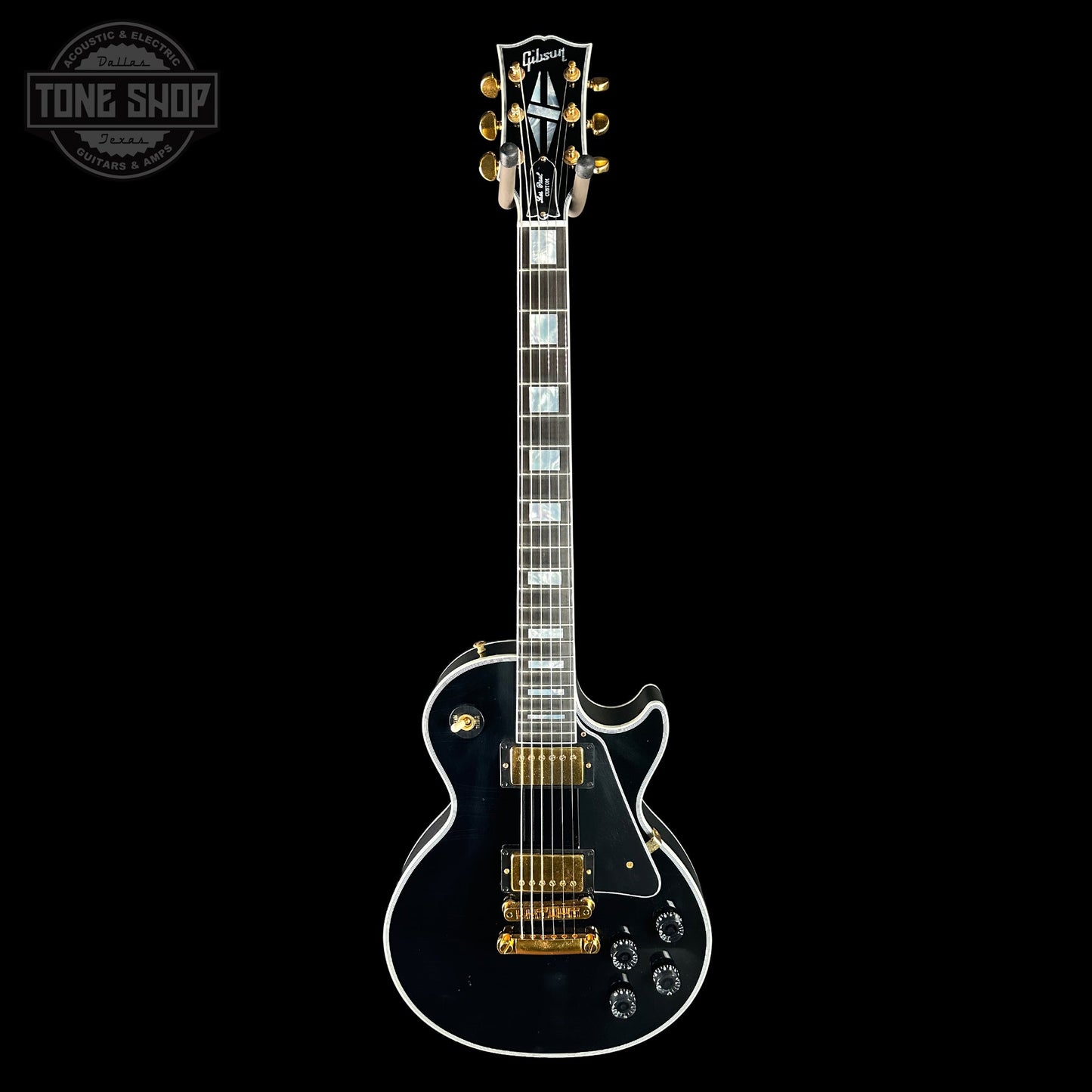 Gibson Custom Dealer Select Les Paul Custom Ebony Ultra Light Aged w/case CS502657