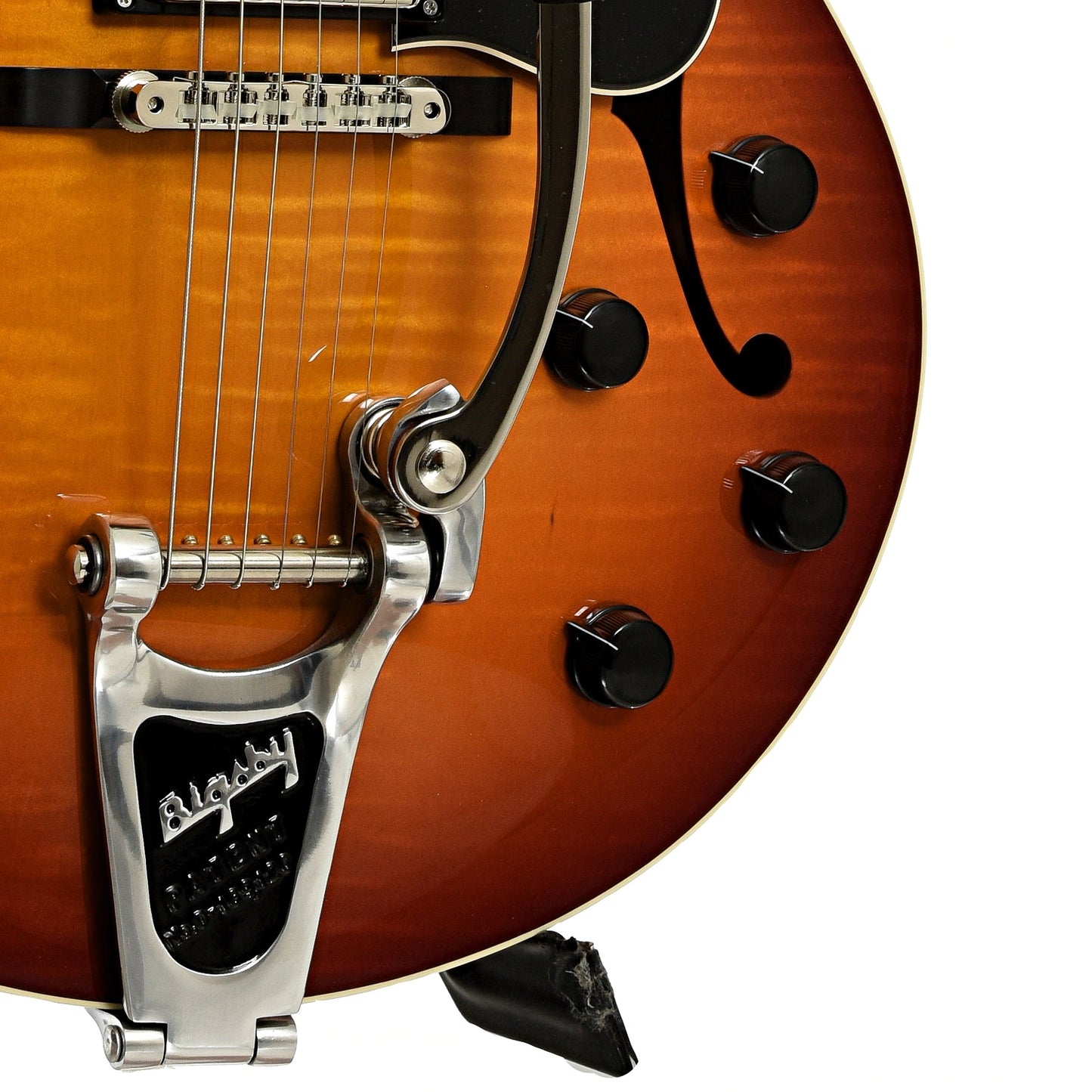 Collings 620 SM LC Hollowbody Electric Guitar& Case, Dark Cherry Sunburst