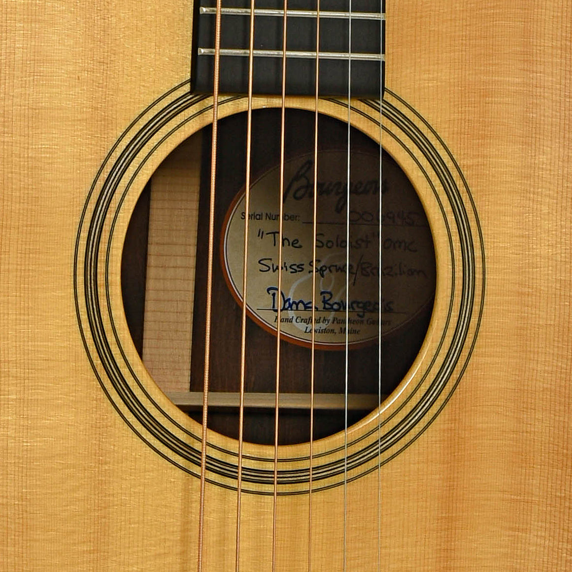 Bourgeois The Soloist OMC Acoustic Guitar (2014)