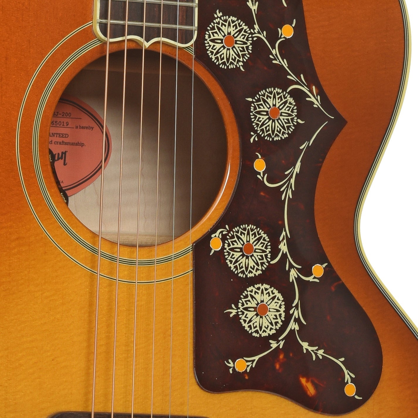 Gibson SJ-200 60s Original Acoustic Guitar & Case, Heritage Cherry Sunburst