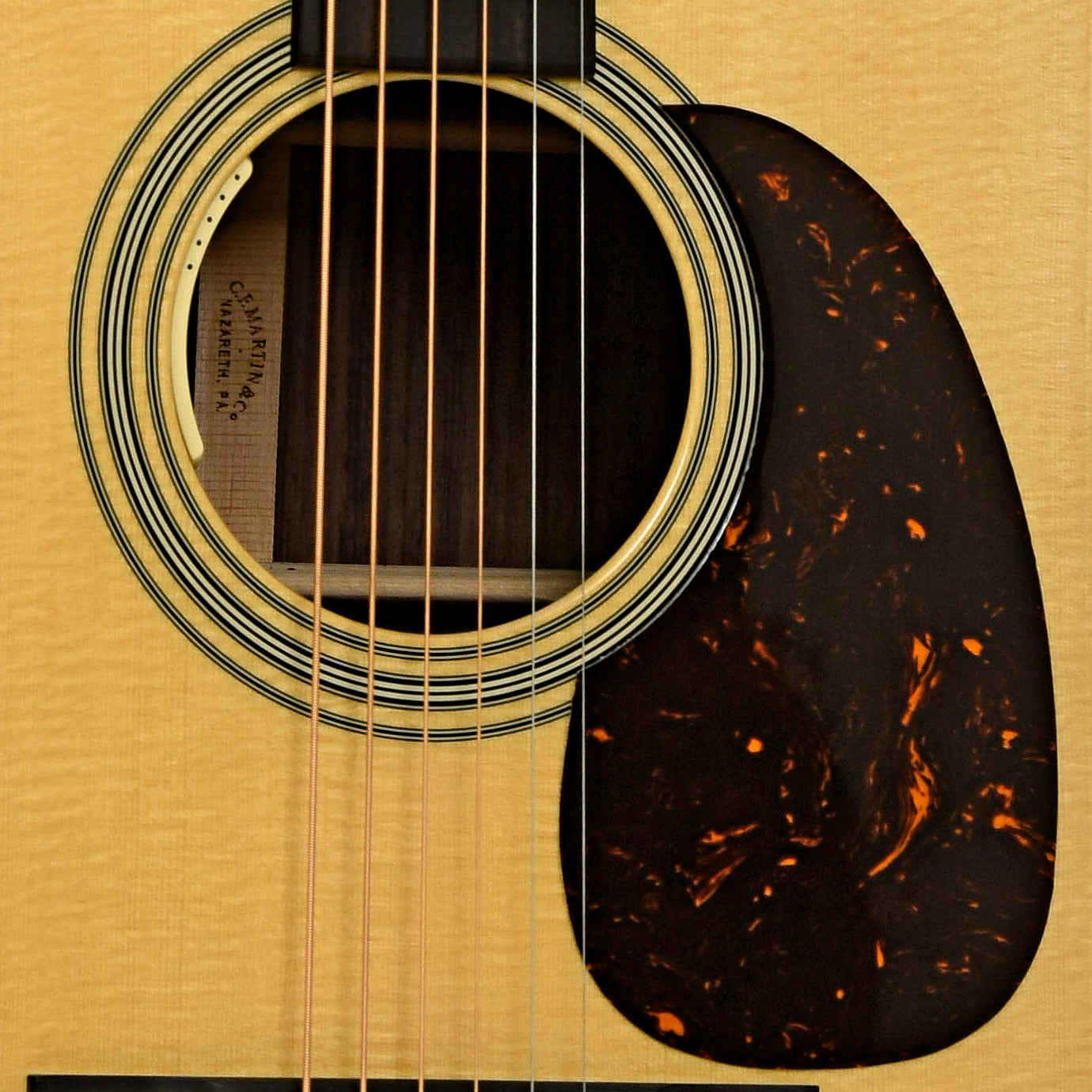 Martin HD-28E Guitar & Case, Baggs Pickup