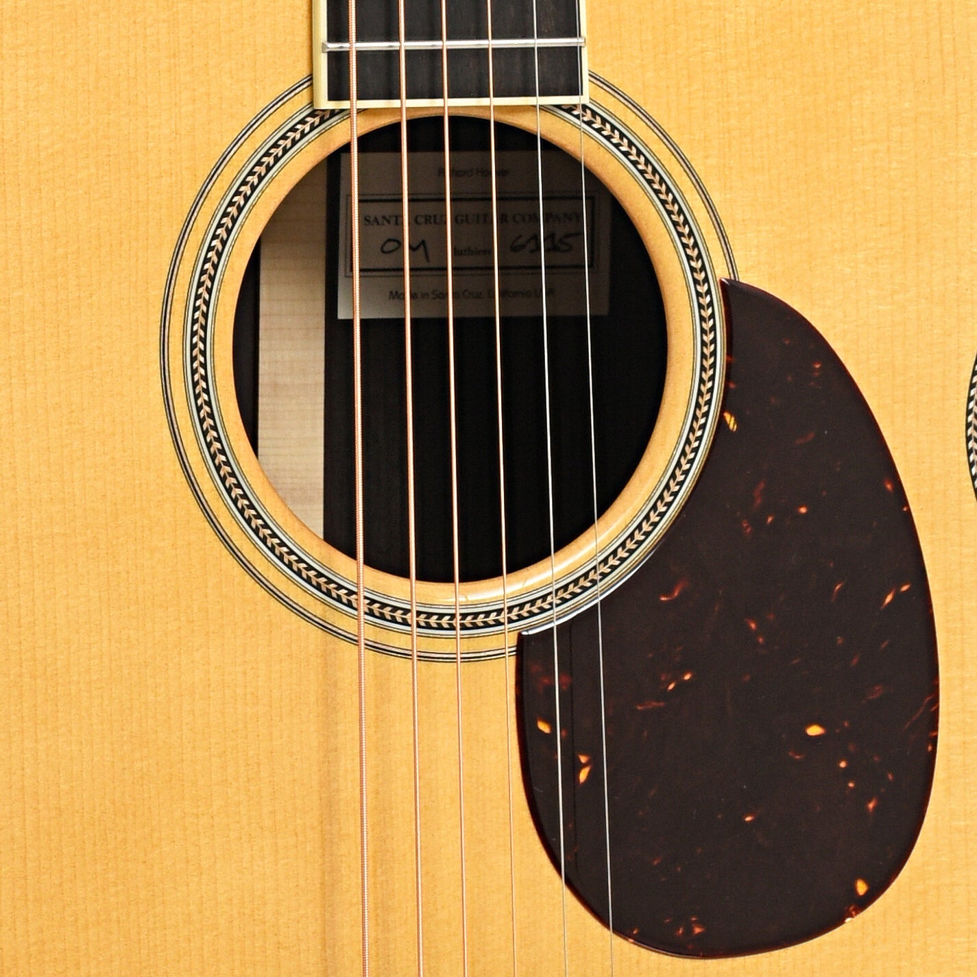 Santa Cruz Custom OM Acoustic Guitar & Case