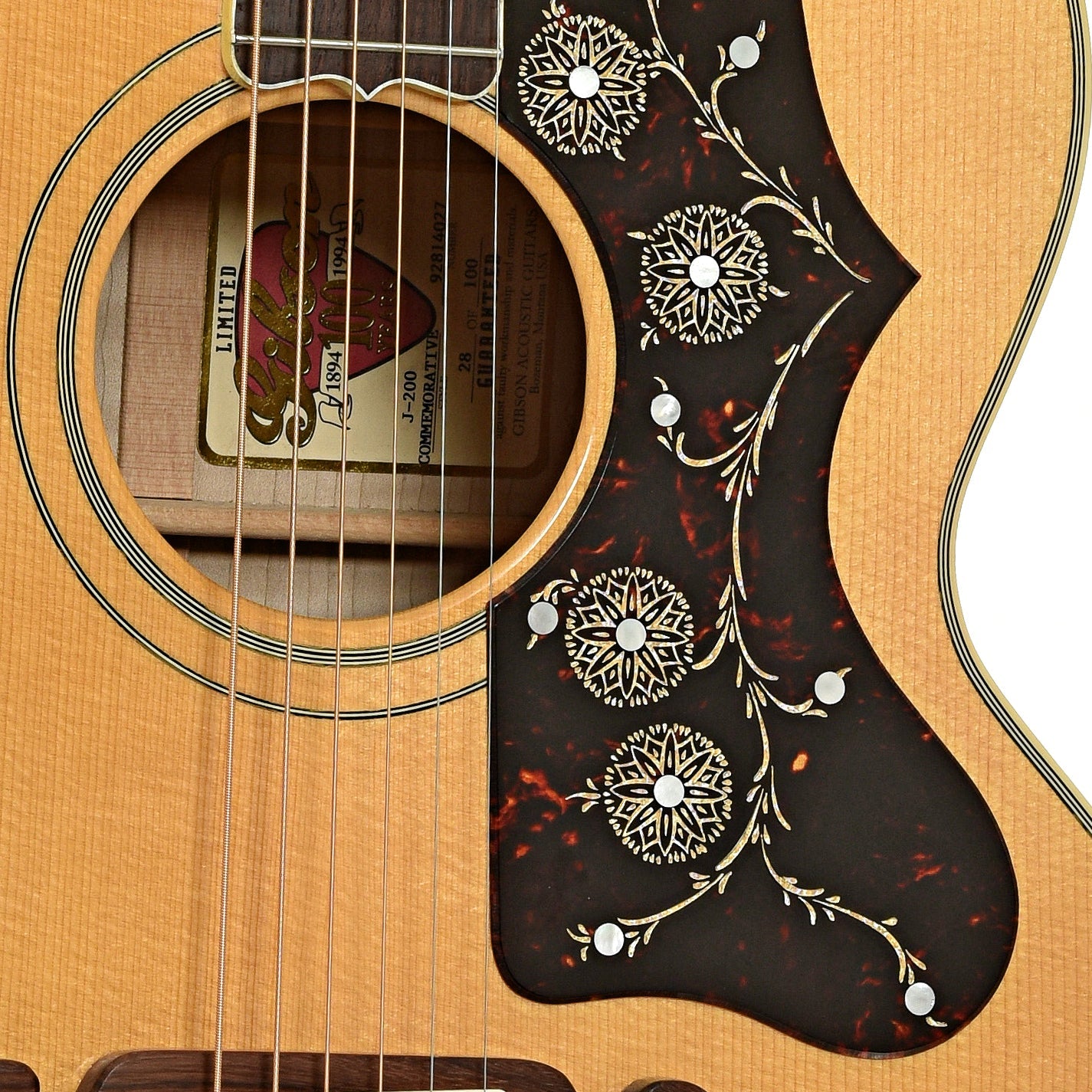 Gibson J-200 Commemorative Limited Edition Acoustic Guitar (1994)