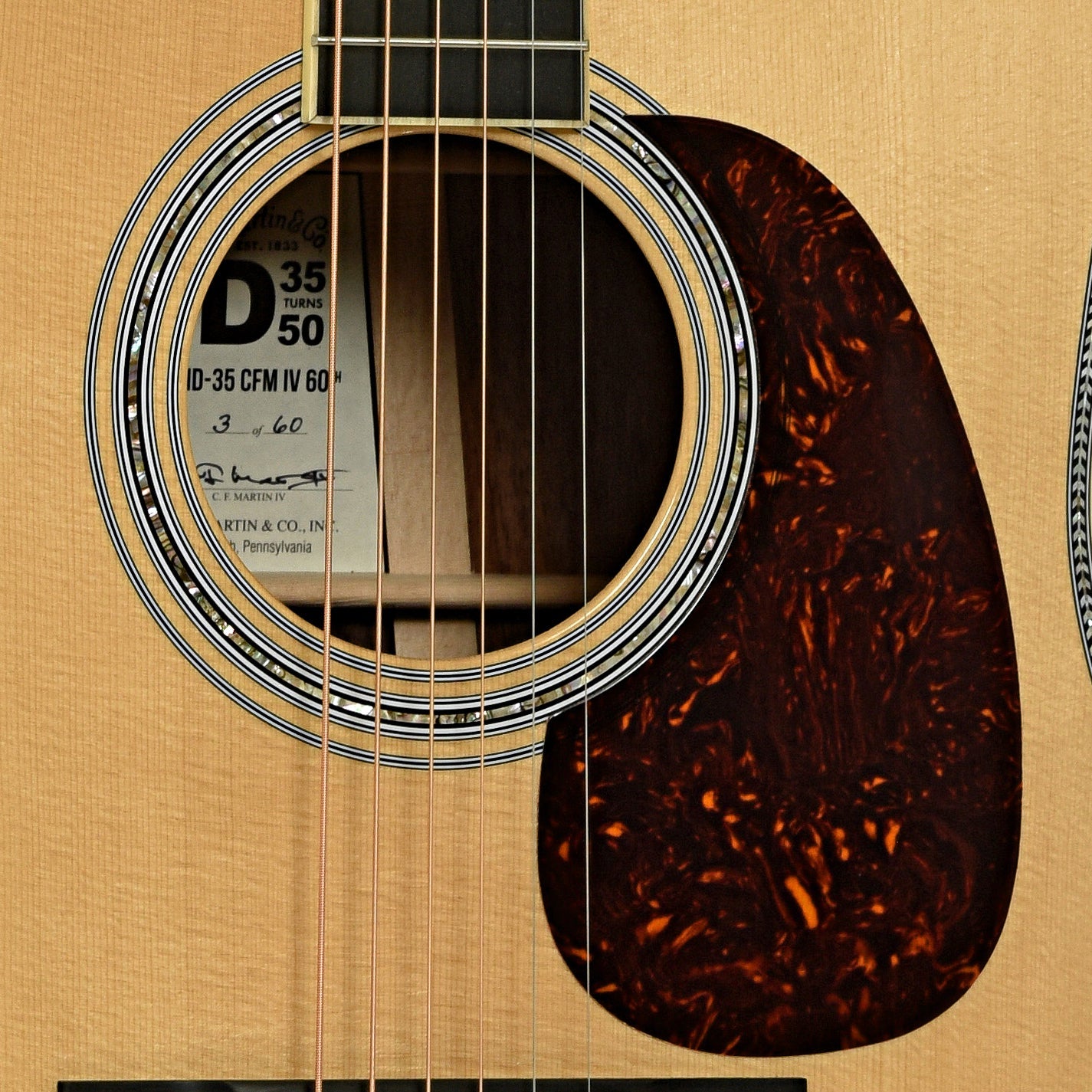 Martin HD-35 CFM IV 60th Limited Edition Acoustic Guitar (2015)