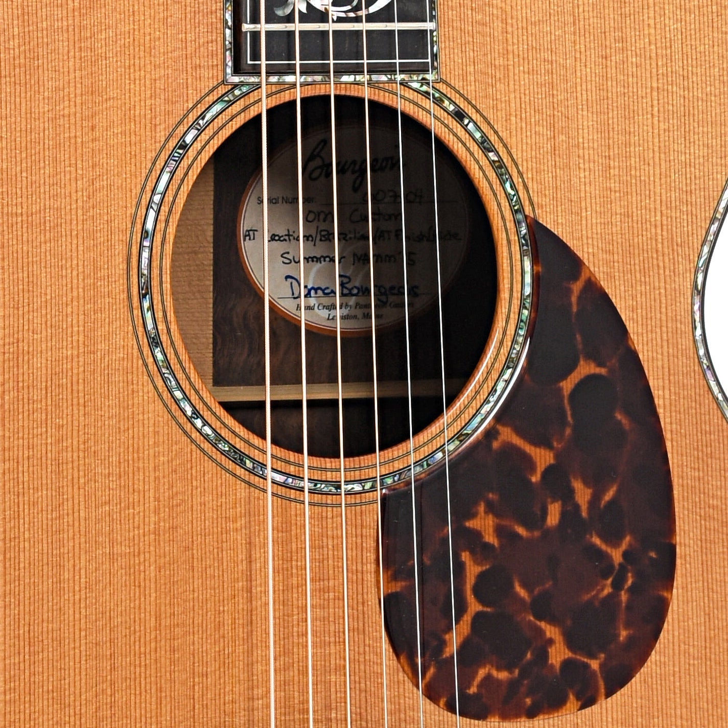 Bourgeois Style 42 Brazilian Custom OM Acoustic Guitar (2015)