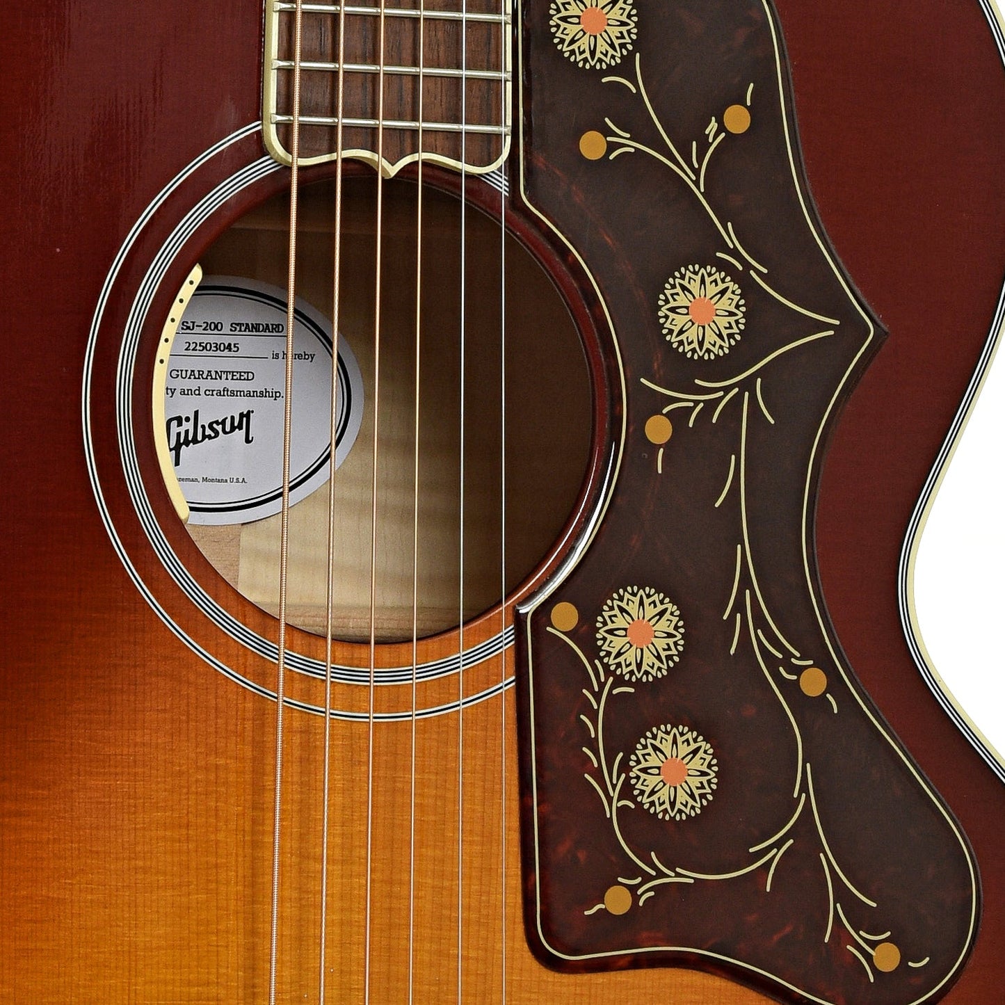 Gibson SJ-200 Standard Acoustic-Electric Guitar (2023)