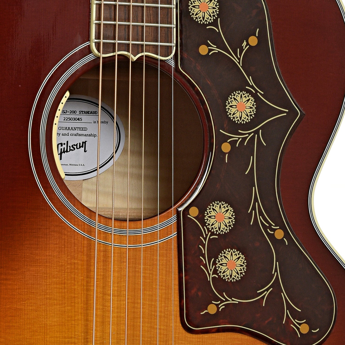 Gibson SJ-200 Standard Acoustic-Electric Guitar (2023)