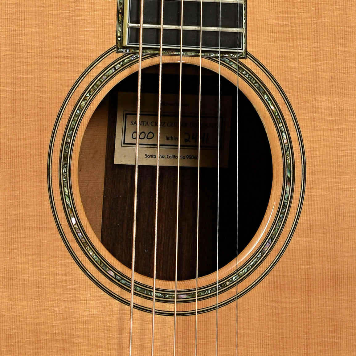 Santa Cruz 000-42 Brazilian Acoustic Guitar (2003)