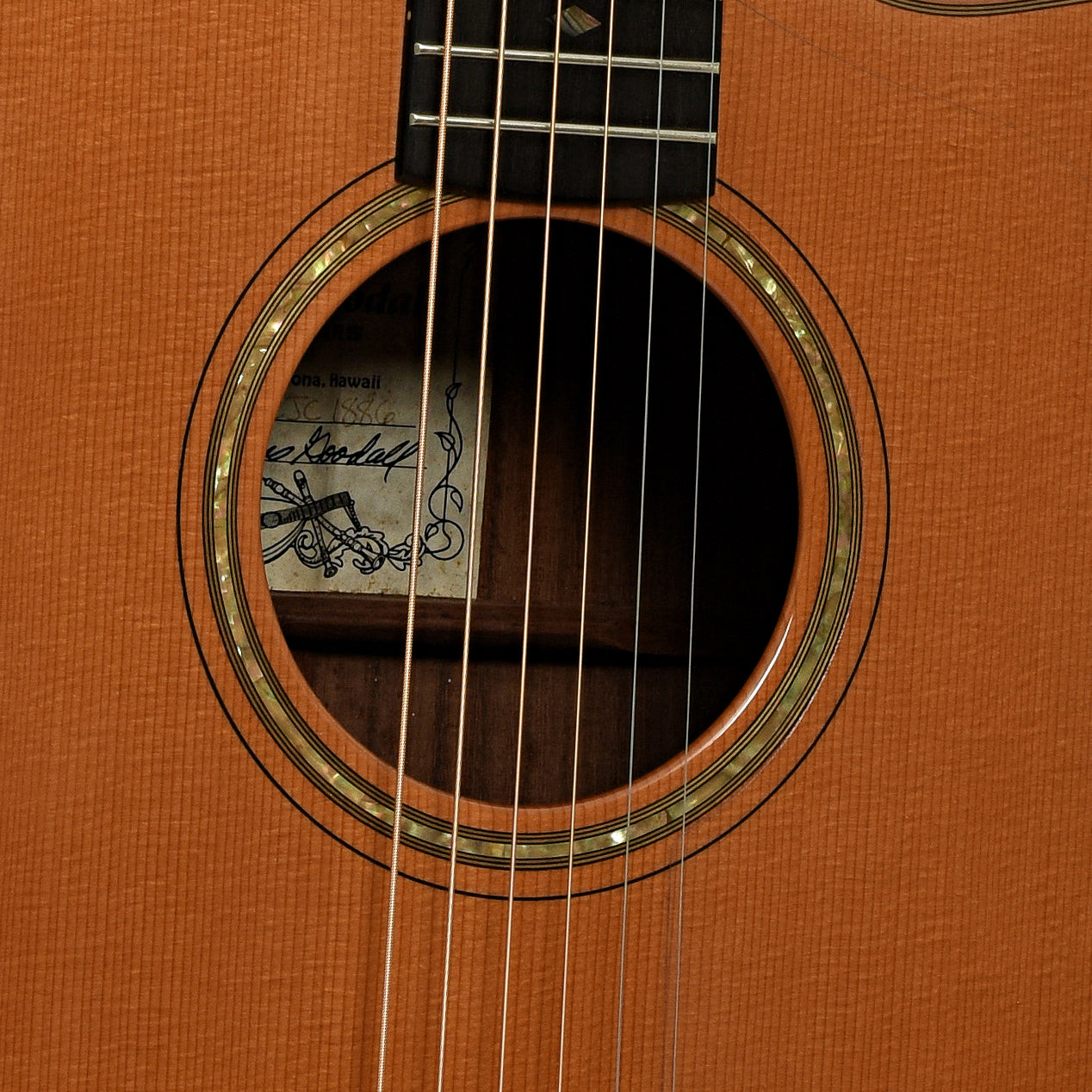 Goodall RCJC Concert Jumbo Acoustic Guitar (1999)