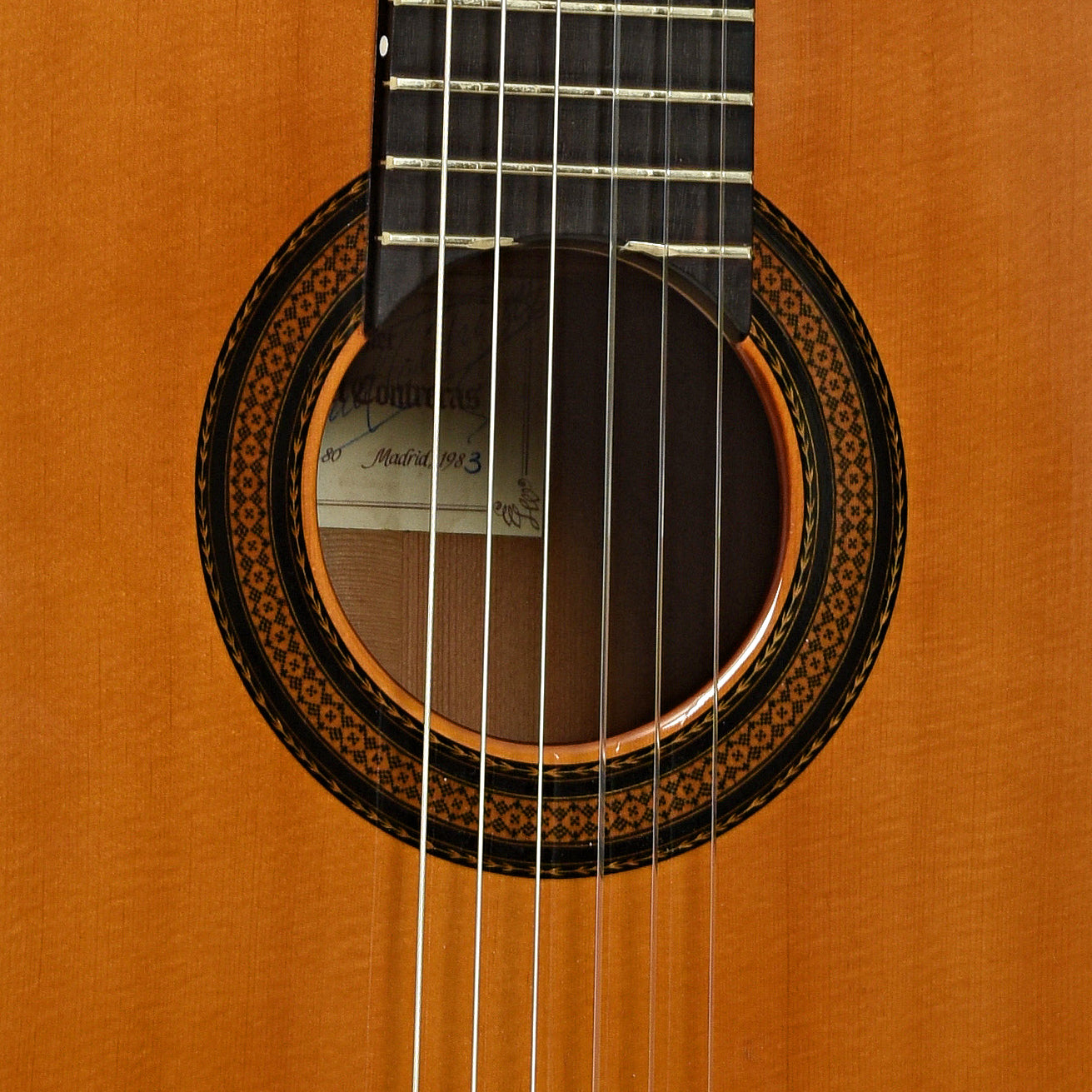 Manuel Contreras Double Top Classical Guitar (1983)