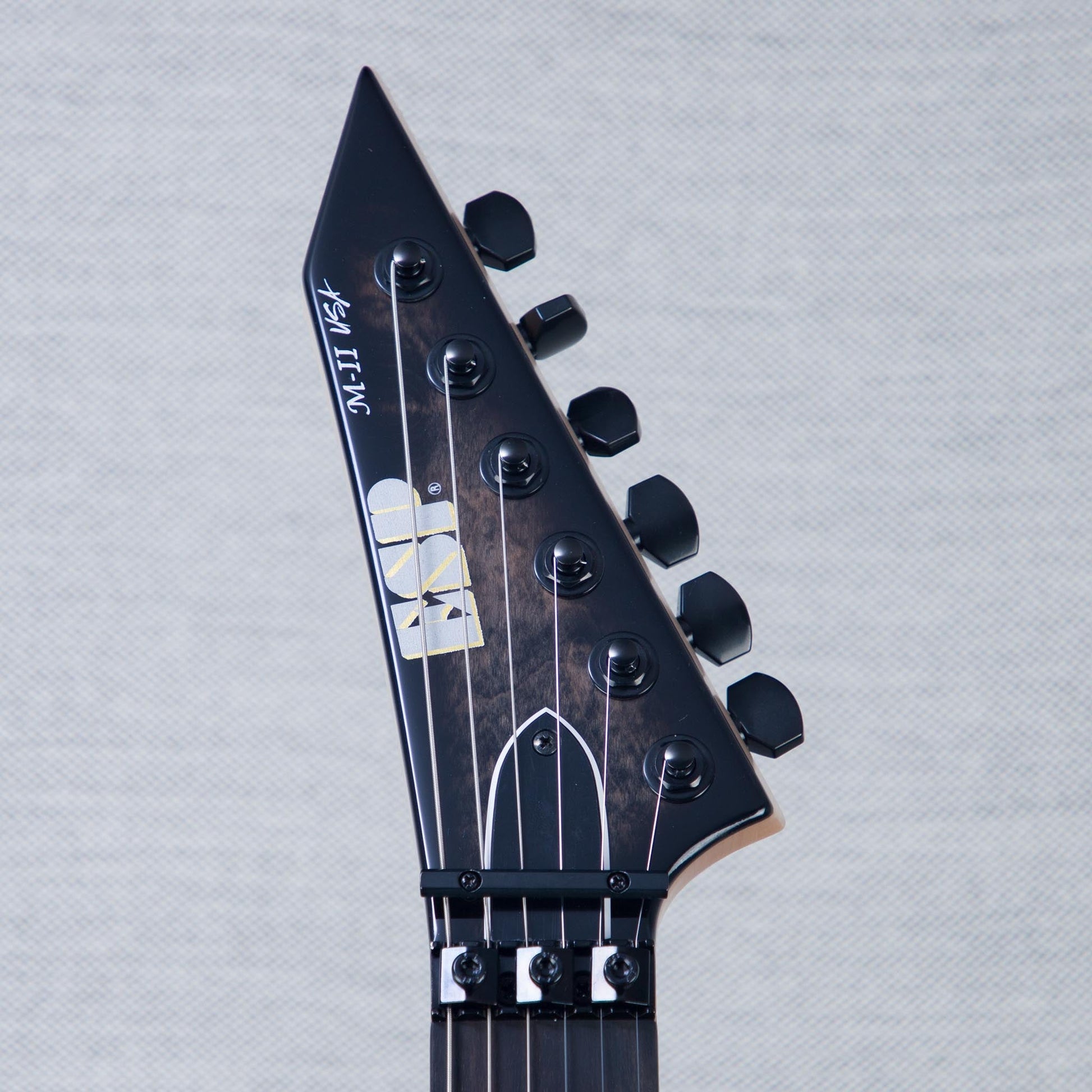 ESP USA M-II DX Electric Guitar - See Thru Black Burst - #US26097