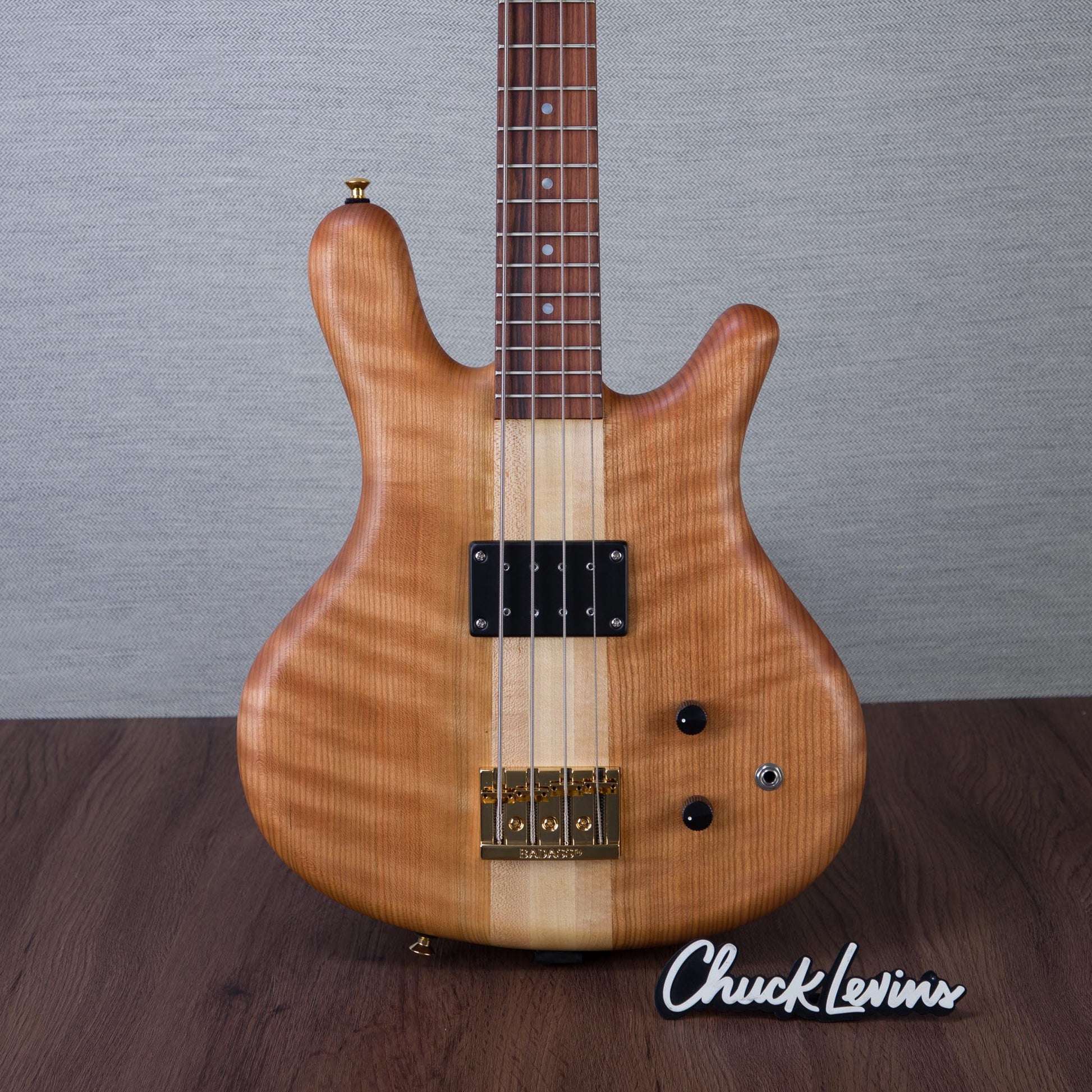 Spector USA Limited Edition SB-1 Curly Cherry Electric Bass Guitar - #2