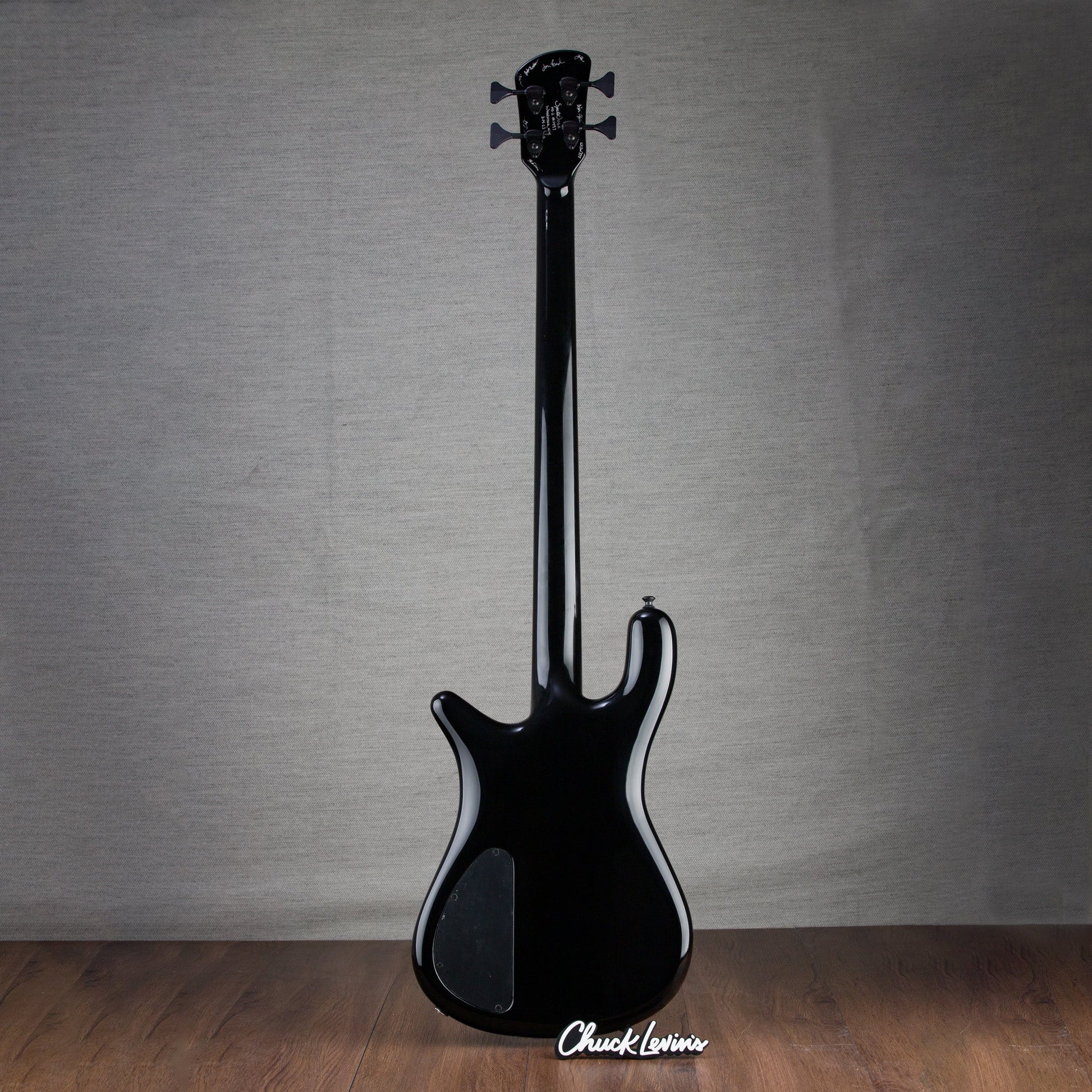 Spector USA Custom NS2 Bass Guitar - Black High Gloss - #1497