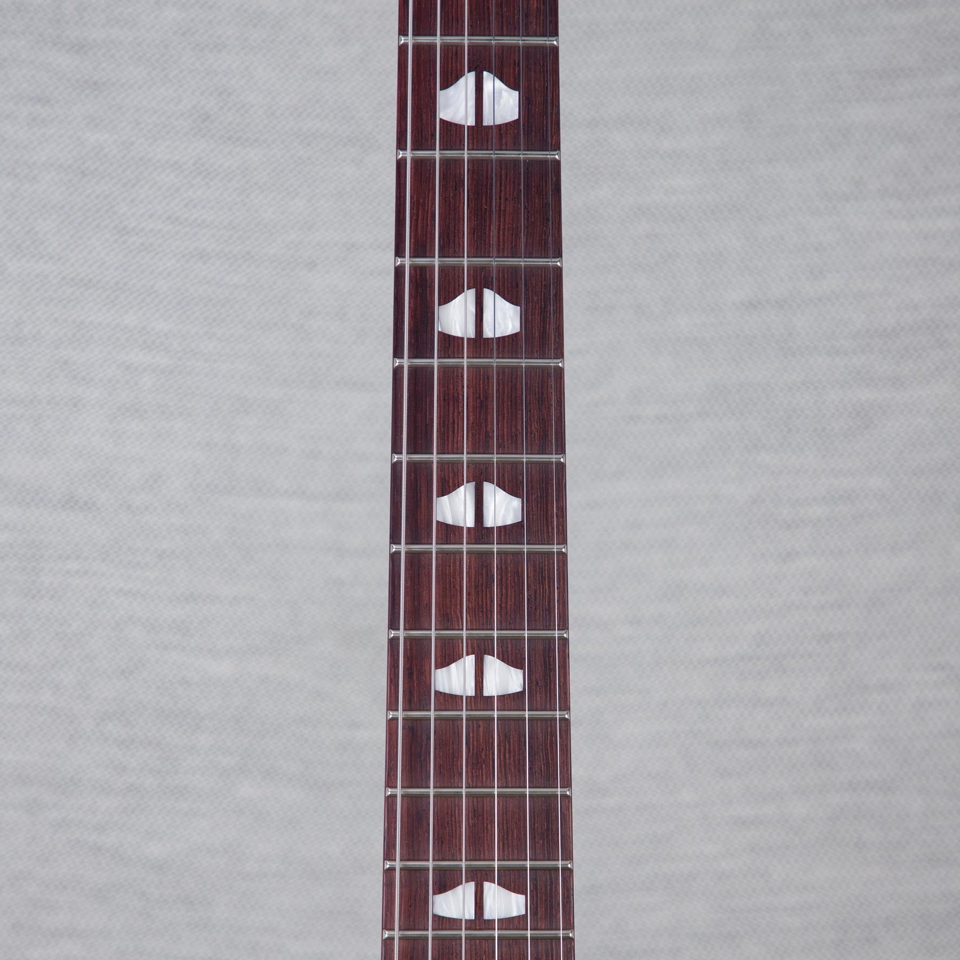 Powers Electric A-Type Electric Guitar - Two Tone Dolomite/Silver Top - #B070