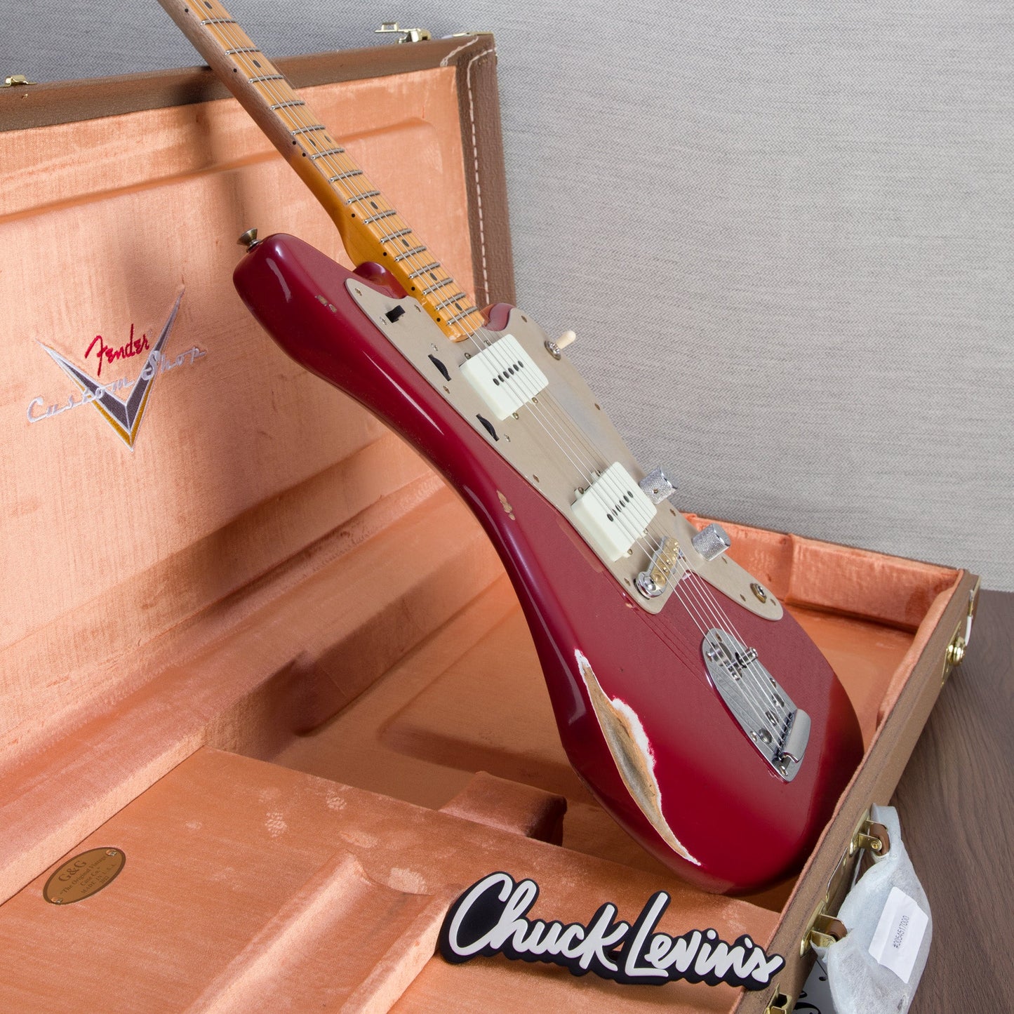 Fender Custom Shop Limited Edition Jazzmaster Relic - Cimarron Red