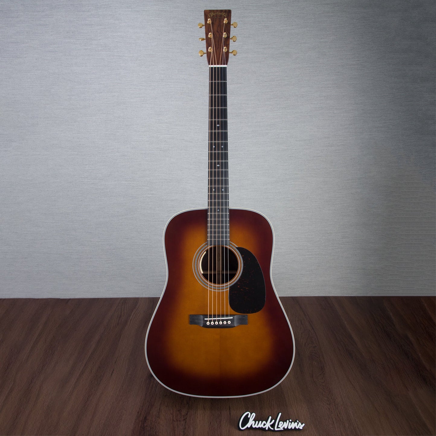 Martin Custom Shop D-28 Style Wild Grain Rosewood/Adirondack Spruce LR Baggs Anthem Acoustic Electric Guitar - Ambertone 1933 - #M2799760