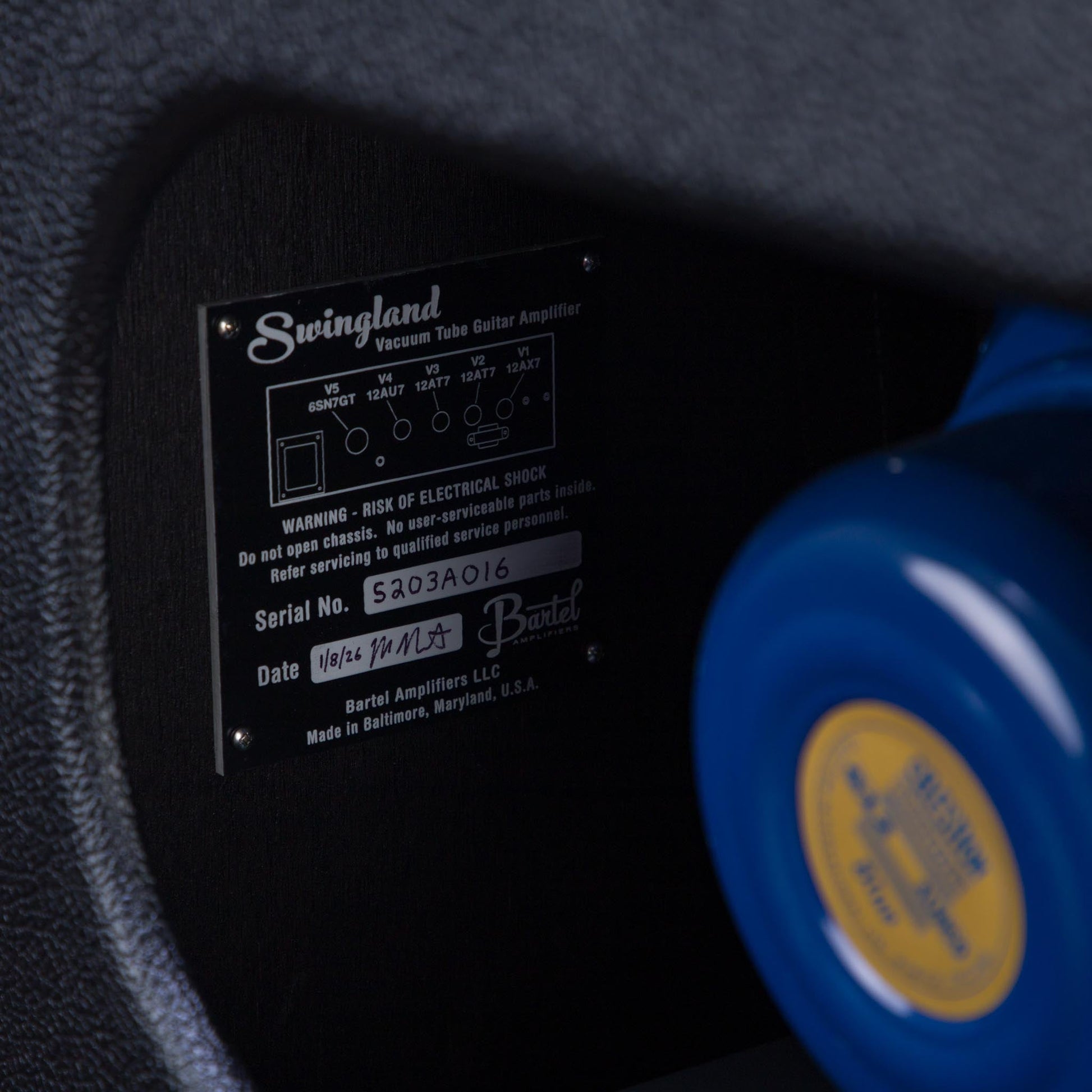 Bartel Swingland 1x12-Inch 3-Watt Tube Combo Guitar Amplifier