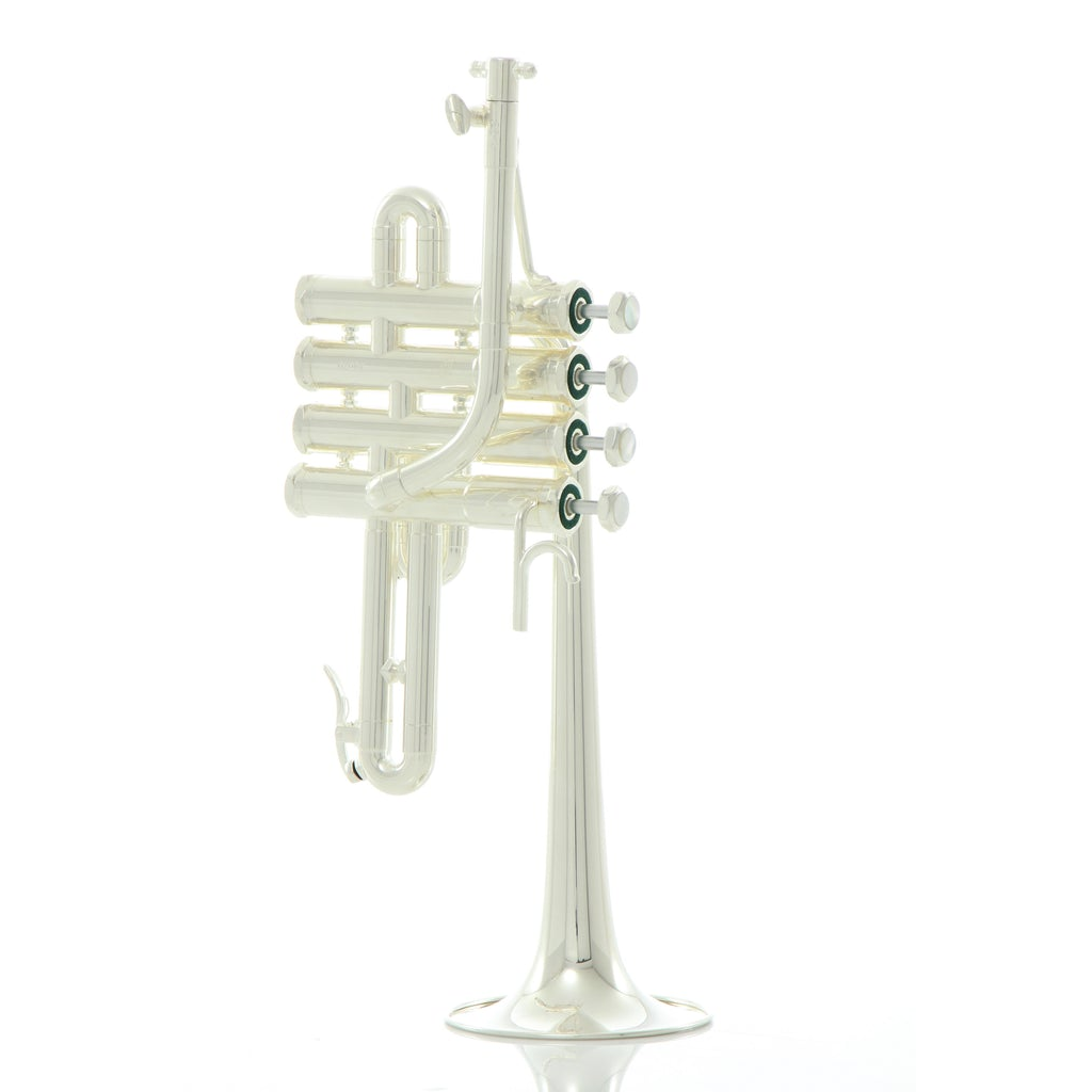 Schilke P5-4 Beryllium Bell Bb/A Piccolo Trumpet - Silver Plated