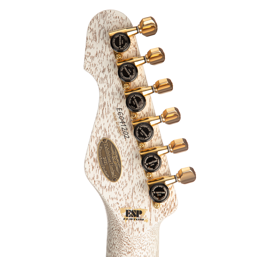 ESP Exhibition Limited Throbber CTM FL Electric Guitar - Natural Amorous Brown