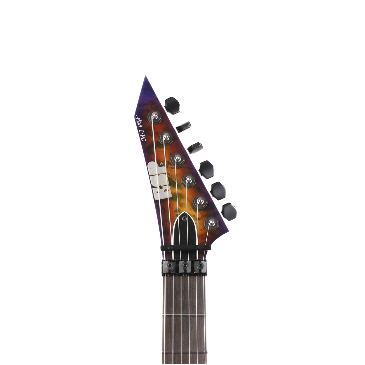 ESP USA M1 Deluxe FR Quilt Maple Top Electric Guitar - Lynch Burst - #US22269