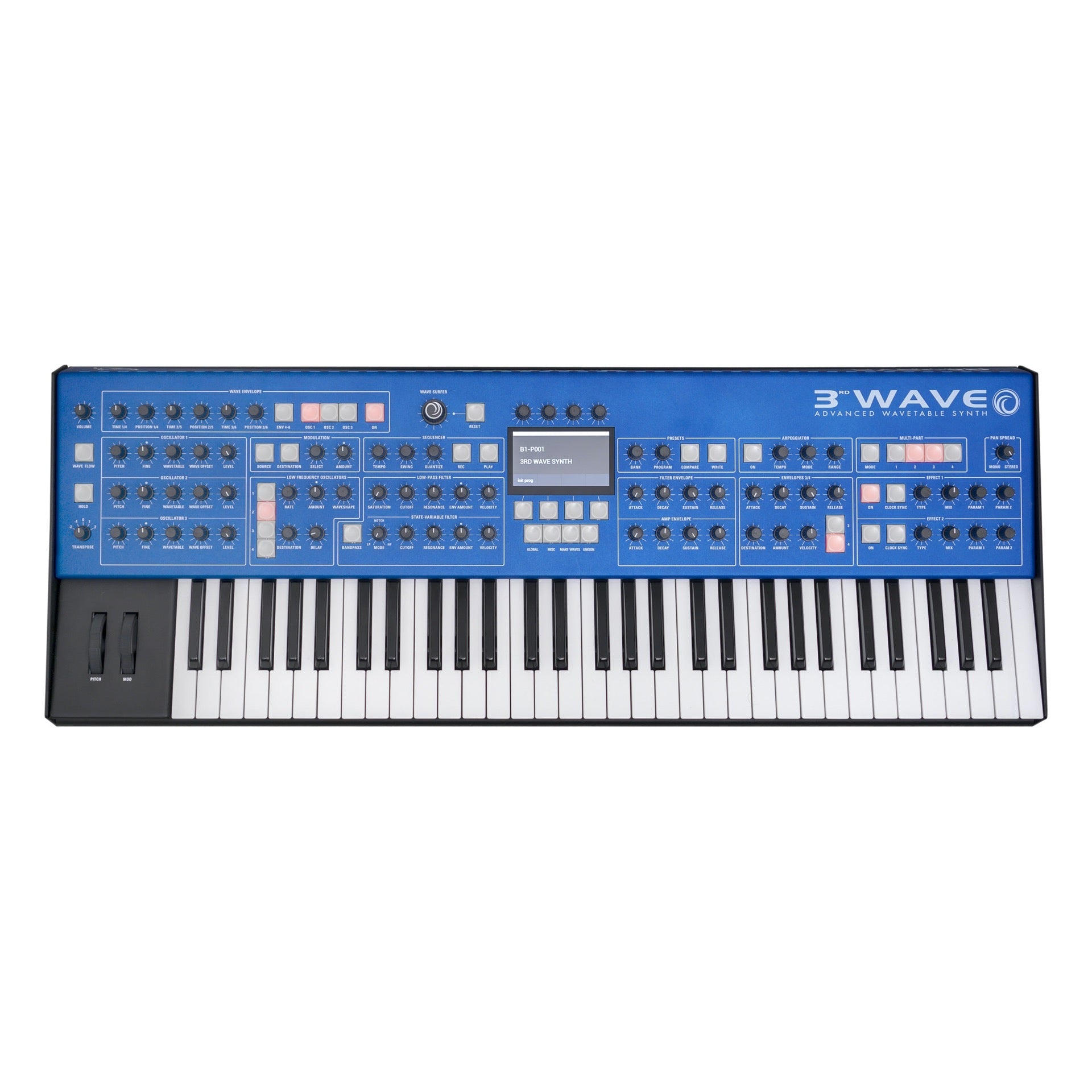 Groove Synthesis 3rd Wave 24 Voice Wavetable Synthesizer