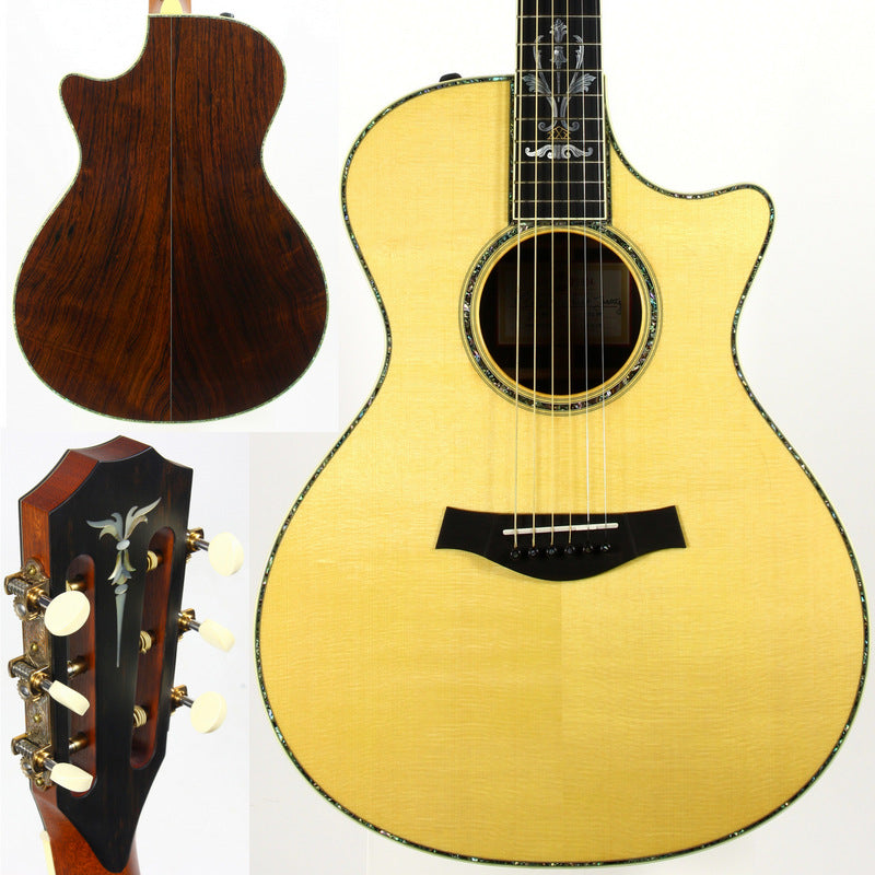 UNPLAYED! 2004 Taylor BRAZILIAN ROSEWOOD XXX-BE 30th Anniversary Acoustic Guitar - Grand Concert, Slotted Headstock