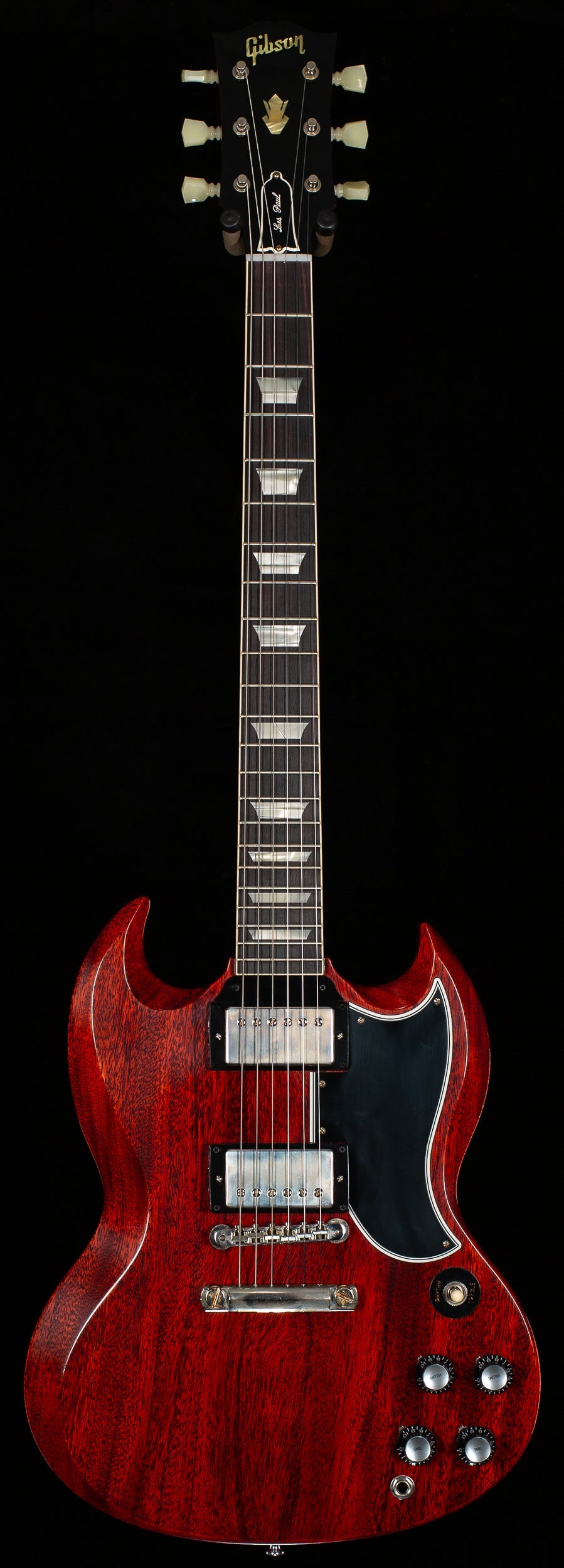 Gibson Custom Shop 1961 Les Paul SG Standard Reissue Stop-Bar VOS Cherry Red (561)