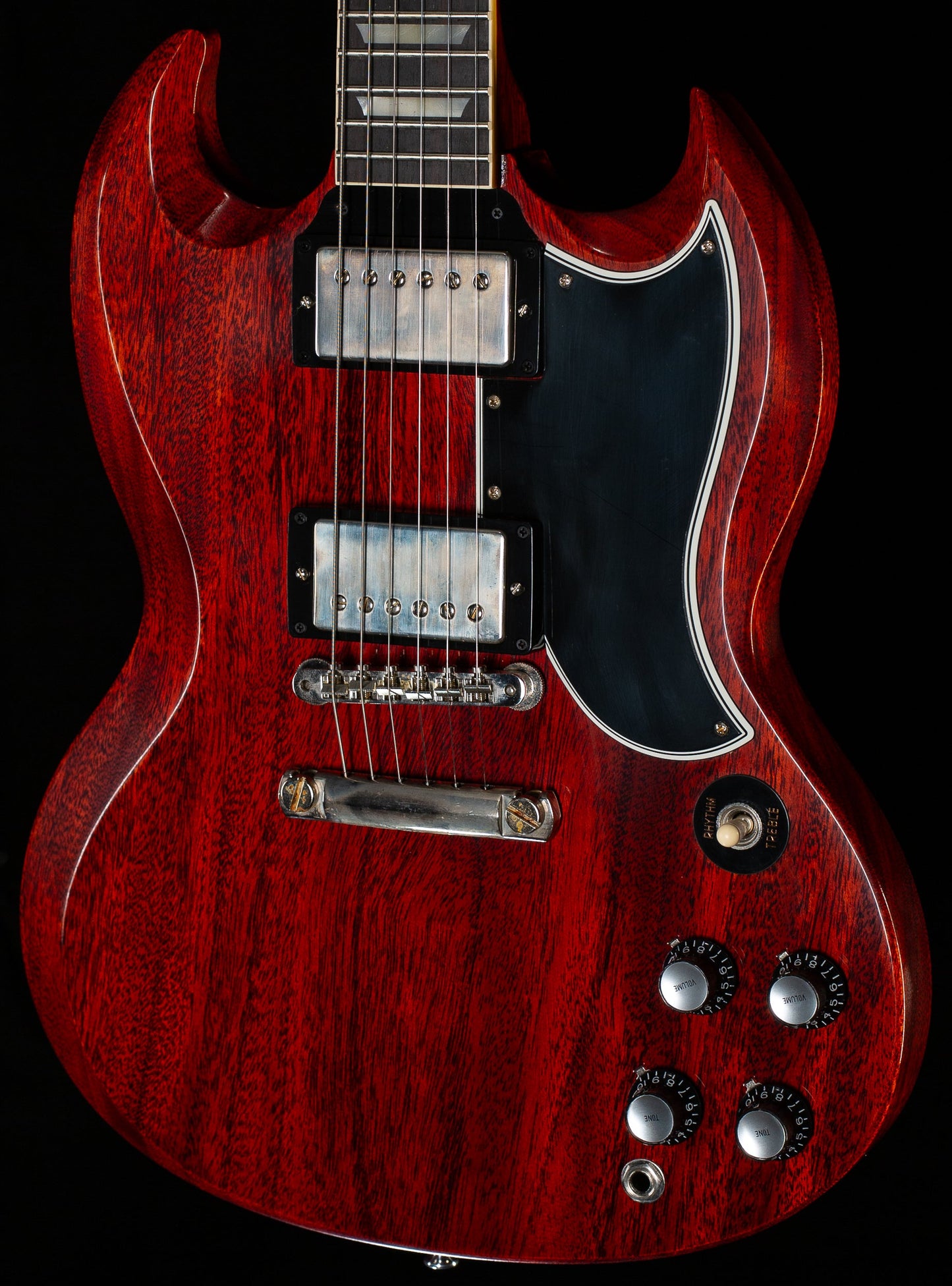 Gibson Custom Shop 1961 Les Paul SG Standard Reissue Stop-Bar VOS Cherry Red (561)