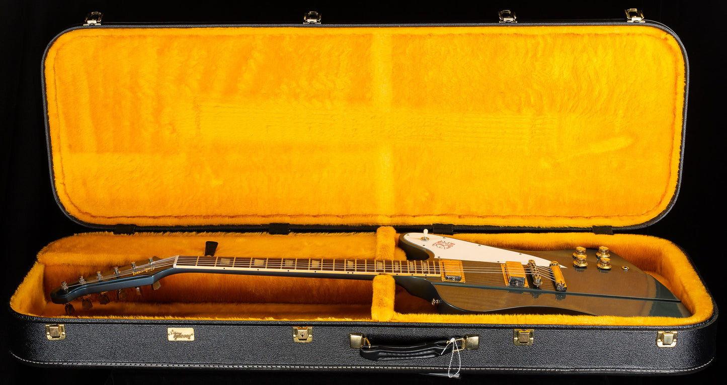 Gibson Custom Shop 1963 Firebird V Willcutt Exclusive Pelham Blue Stop Bar VOS (753)