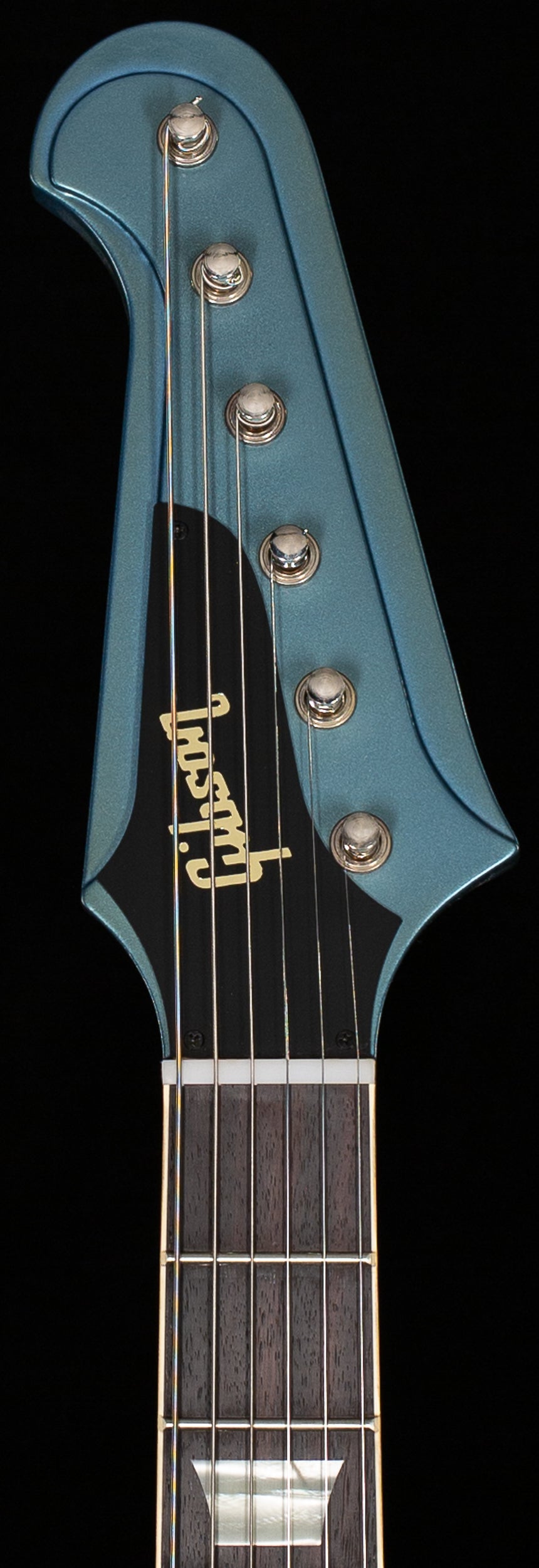 Gibson Custom Shop 1963 Firebird V Willcutt Exclusive Pelham Blue Stop Bar VOS (773)
