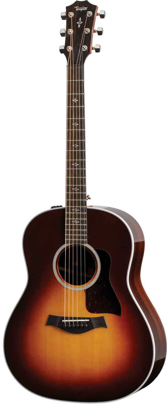 Taylor 417e Acoustic Guitar, Tobacco Sunburst Top
